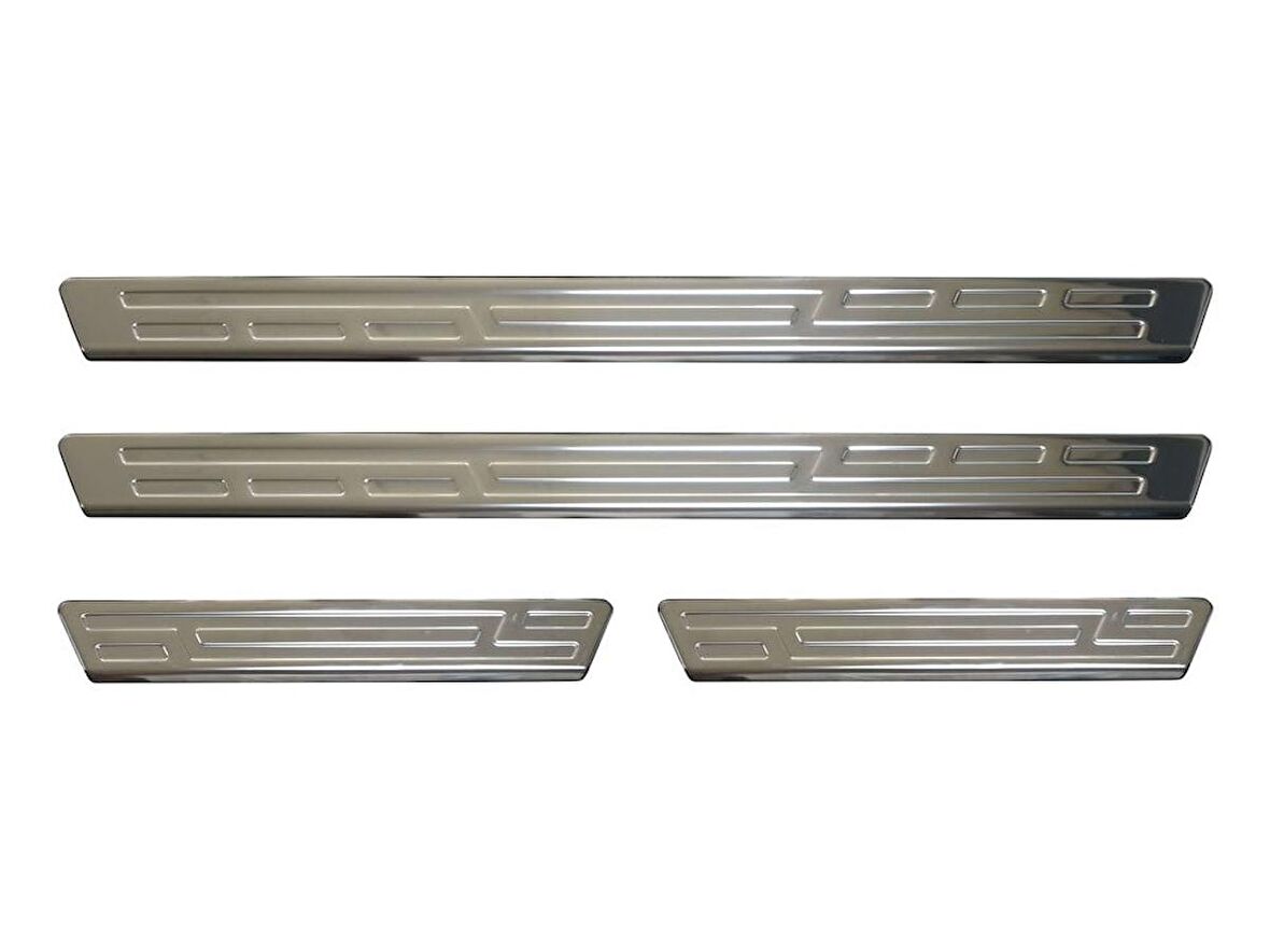 VW Polo 5 Kapı Eşiği 4 Prç Krom 2010 ve Sonrası