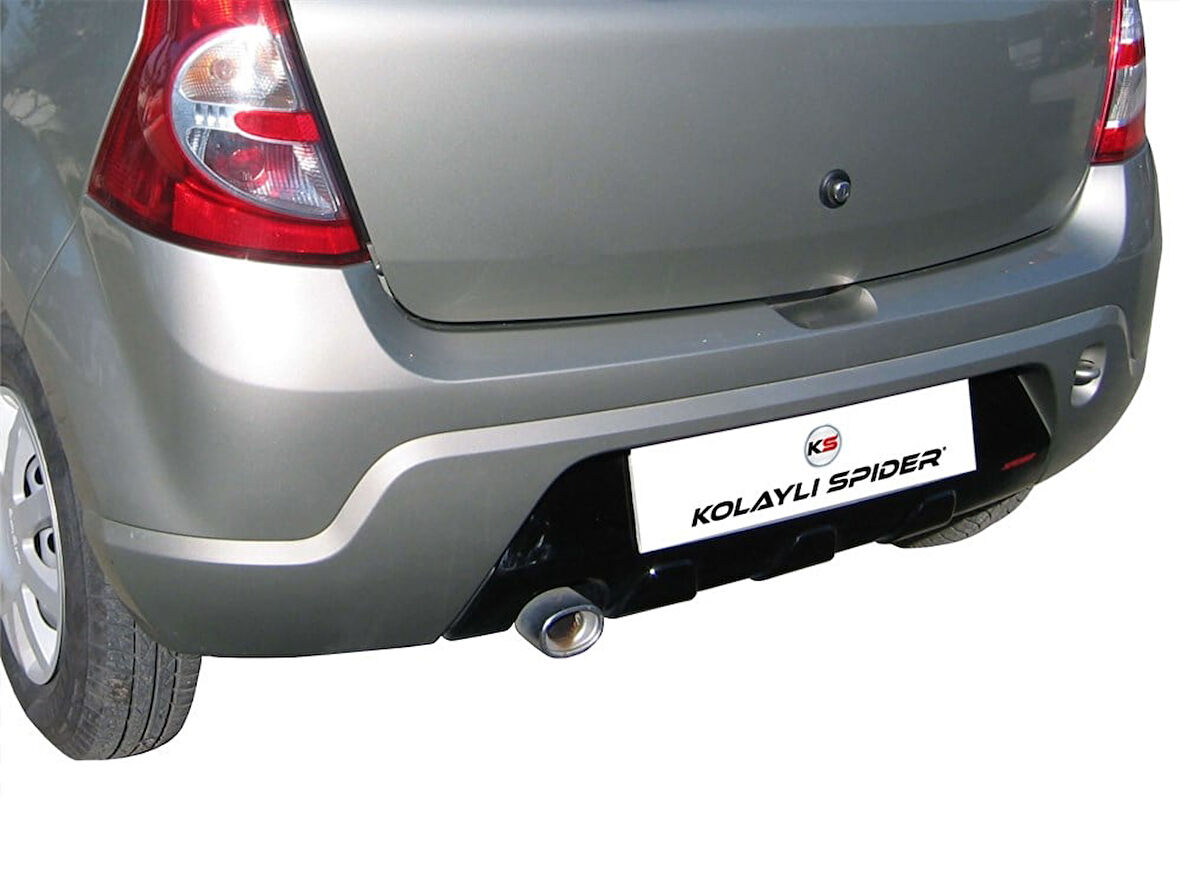 Dacia Sandero 1 Arka Orta Tampon (Difüzör) (Fiber/Astarlı) 2007-2012