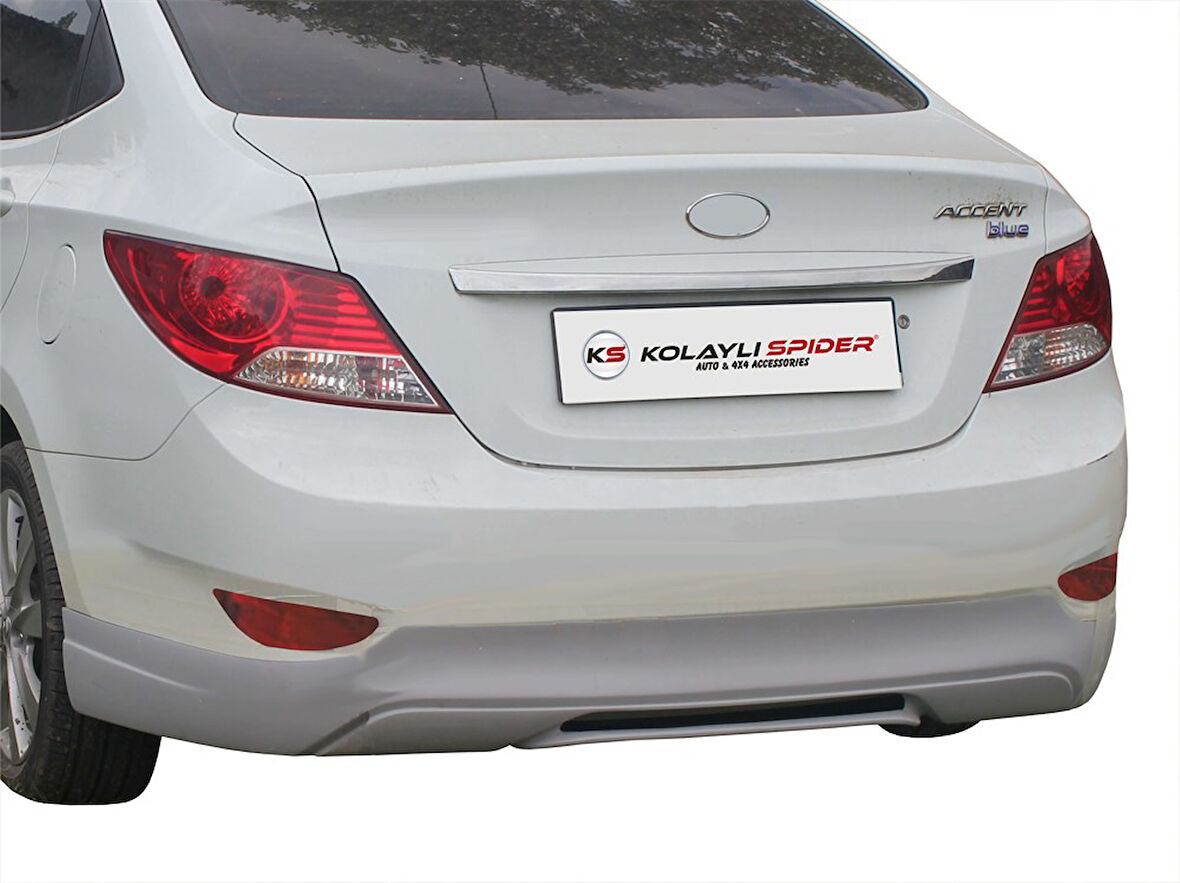 Hyundai Accent Blue RB Arka Tampon Altı (Fiber/Astarlı) 2011 ve Sonrası