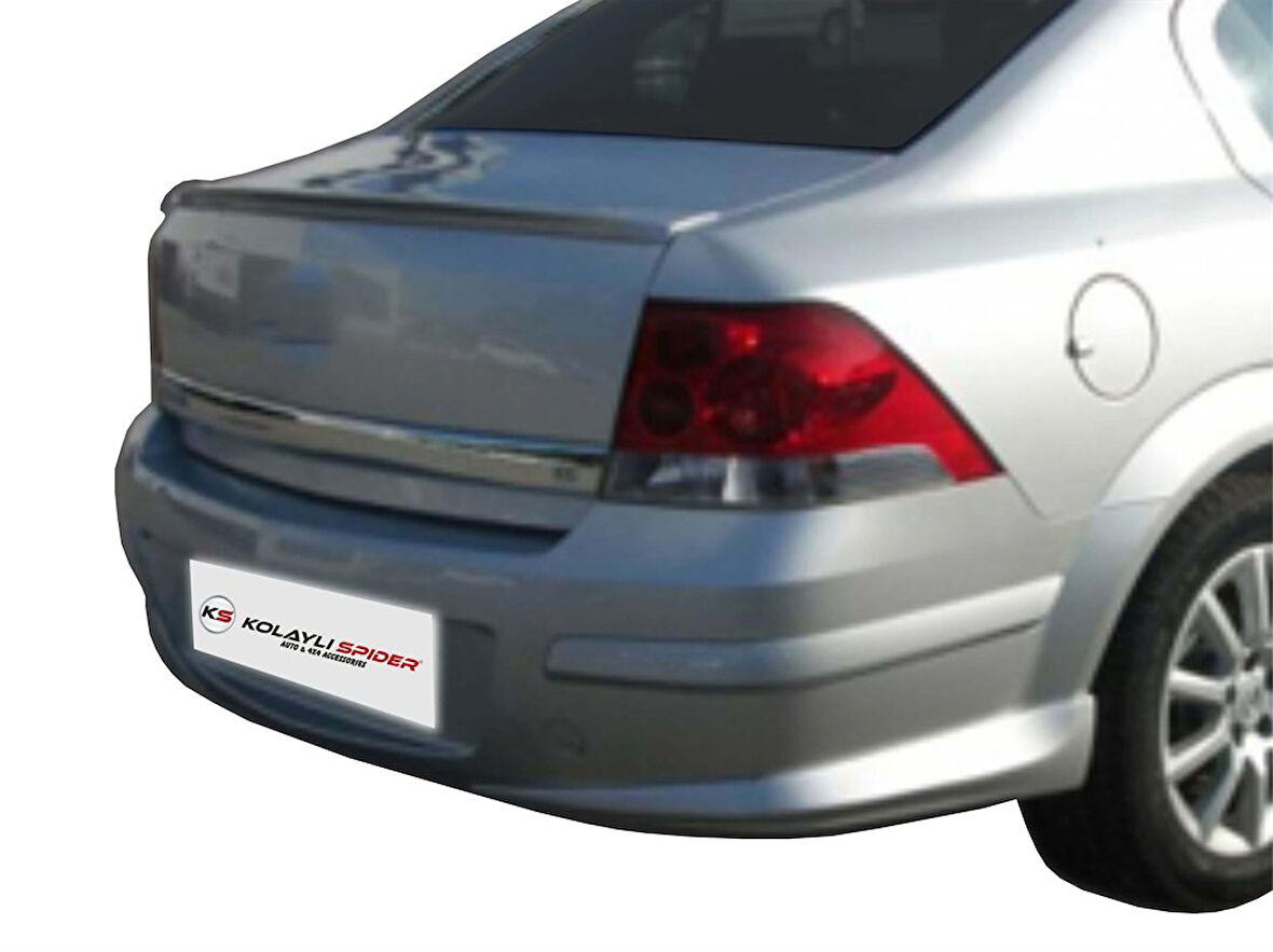 Opel Astra H SD Arka Tampon Altı 2 Prç (Fiber/Astarlı) 2004 ve Sonrası