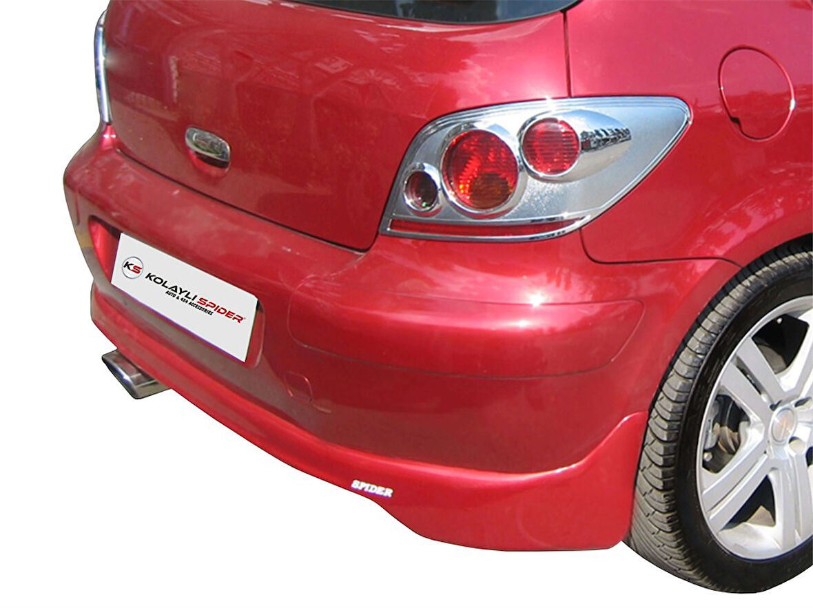 Peugeot 307 Arka Tampon Altı (Fiber/Astarlı) 2001-2008