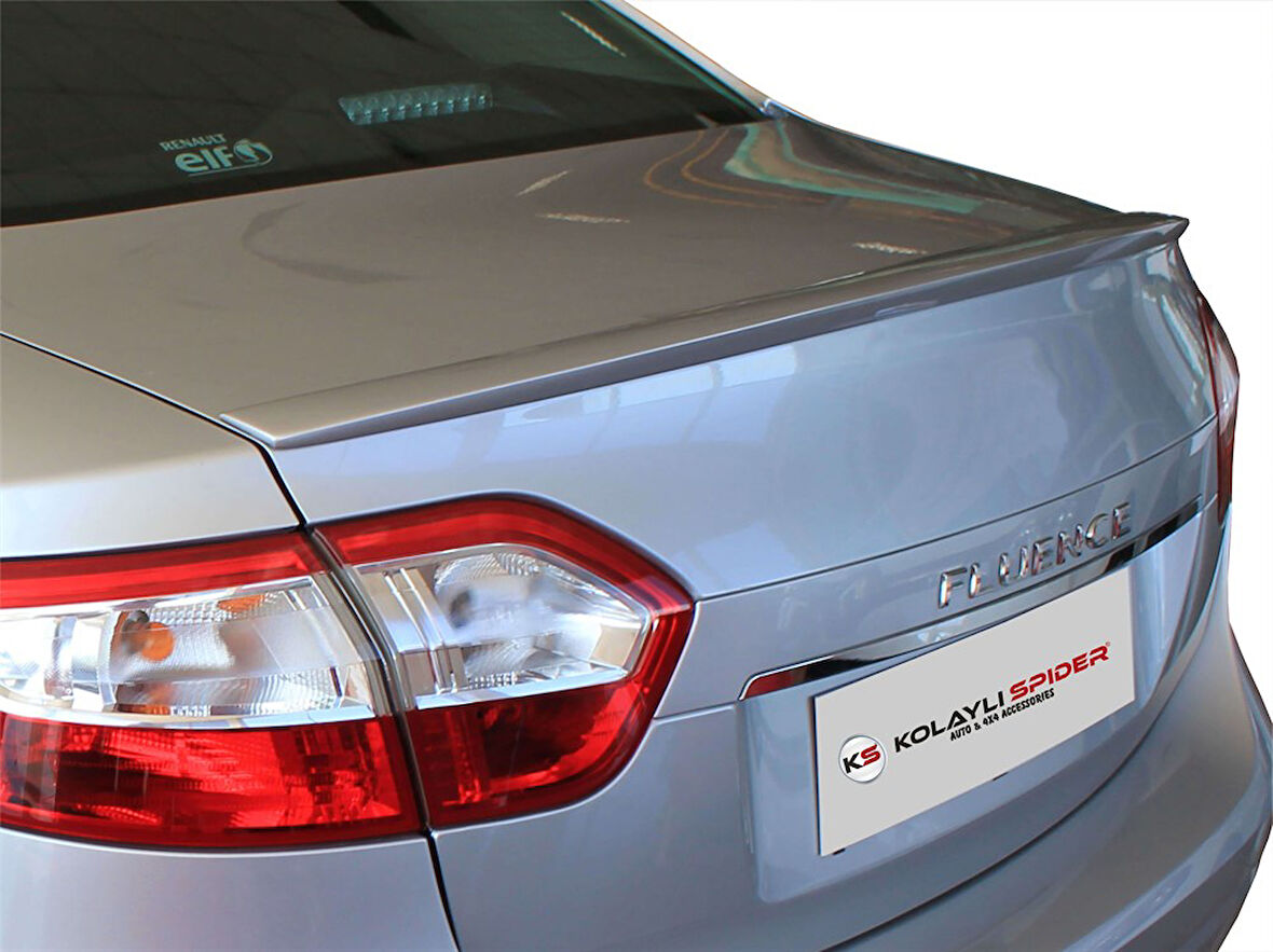 Renault Fluence SM3 Spoiler Bagaj Gt (Bolt Mod) (Fiber/Astarlı) 2010 ve Sonrası