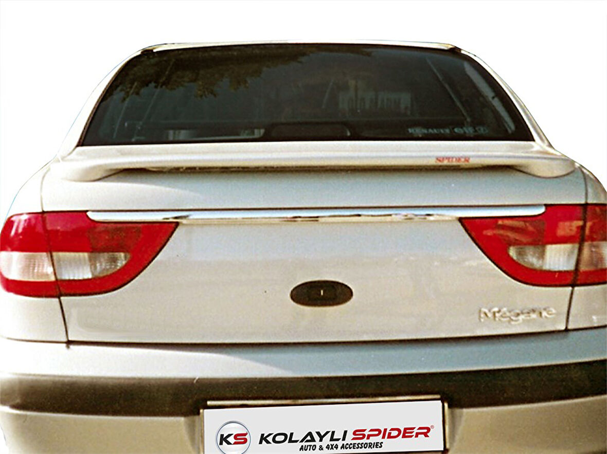 Renault Megane 1 Spoiler Bagaj Yüksek (Işıksız) (Fiber/Astarlı) 1995-2002