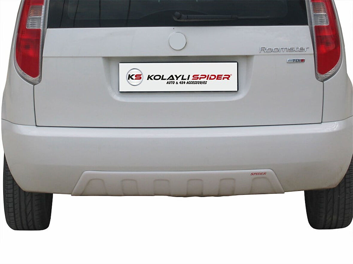 Skoda Roomster Arka Orta Tampon (Difüzör) (Fiber/Astarlı) 2007 ve Sonrası