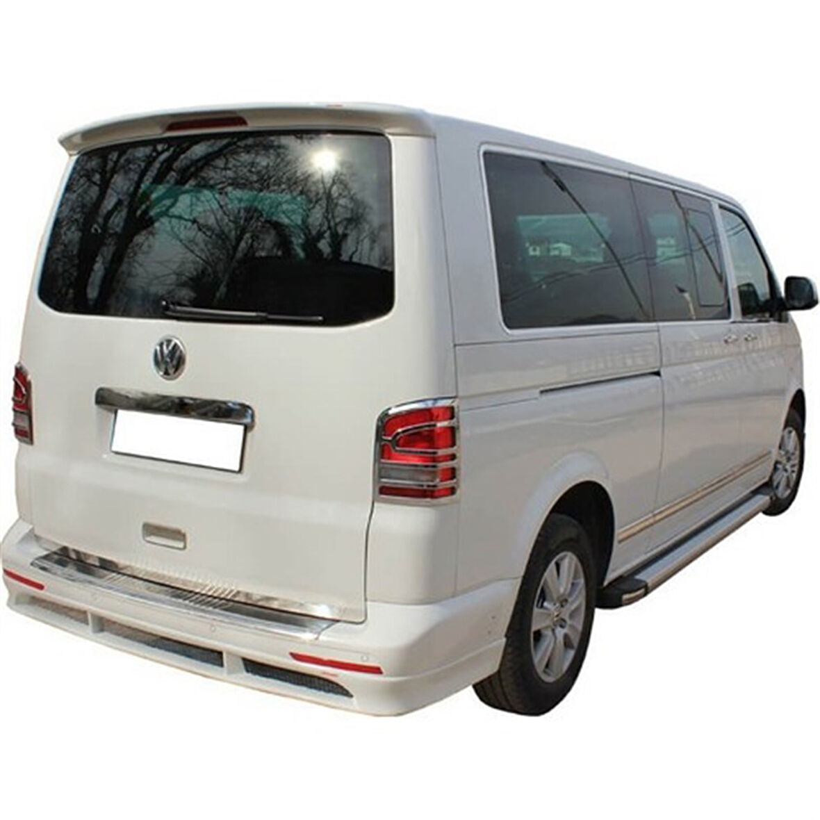 VW Caravelle T5.5 Arka Tampon Altı Telli (Fiber/Astarlı) 2010-2015