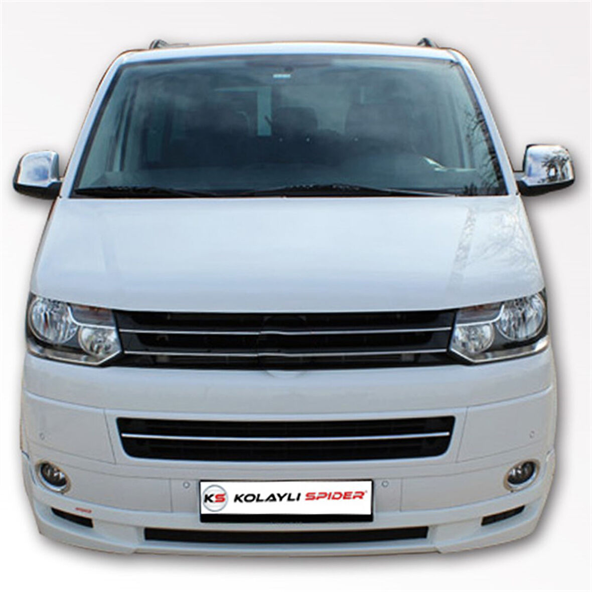 VW Transporter T5.5 Ön Tampon Altı Telli (Fiber/Astarlı) 2010-2015