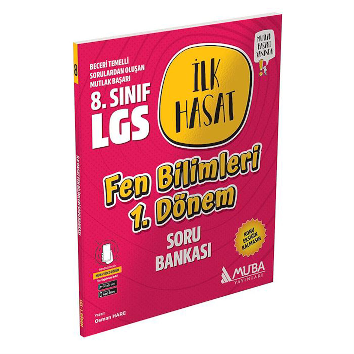 8. Sınıf Fen Bilimleri İlk Hasat Soru Bankası Muba Yayınları