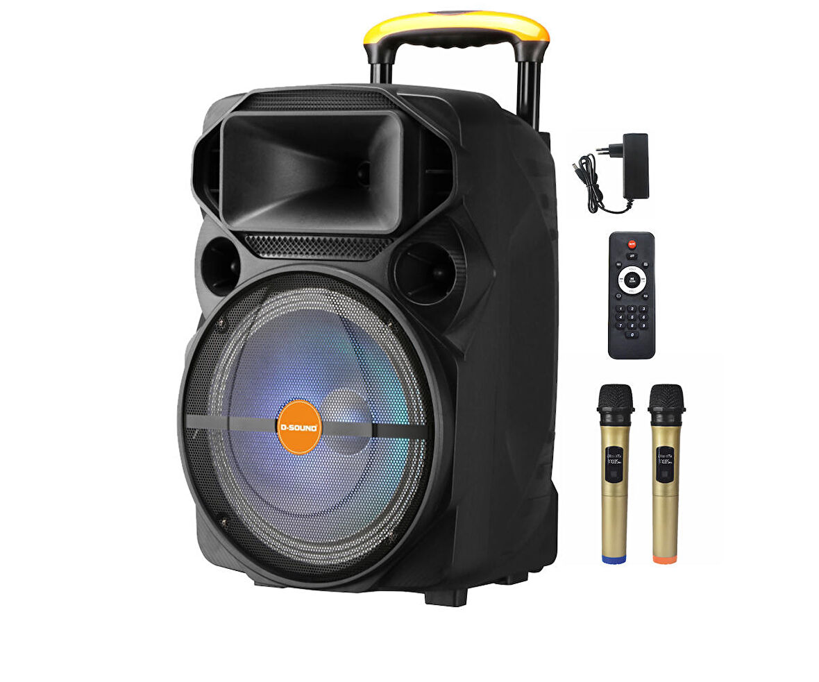 D-SOUND XP-15PA 15" TAŞINABİLİR HOPARLÖR