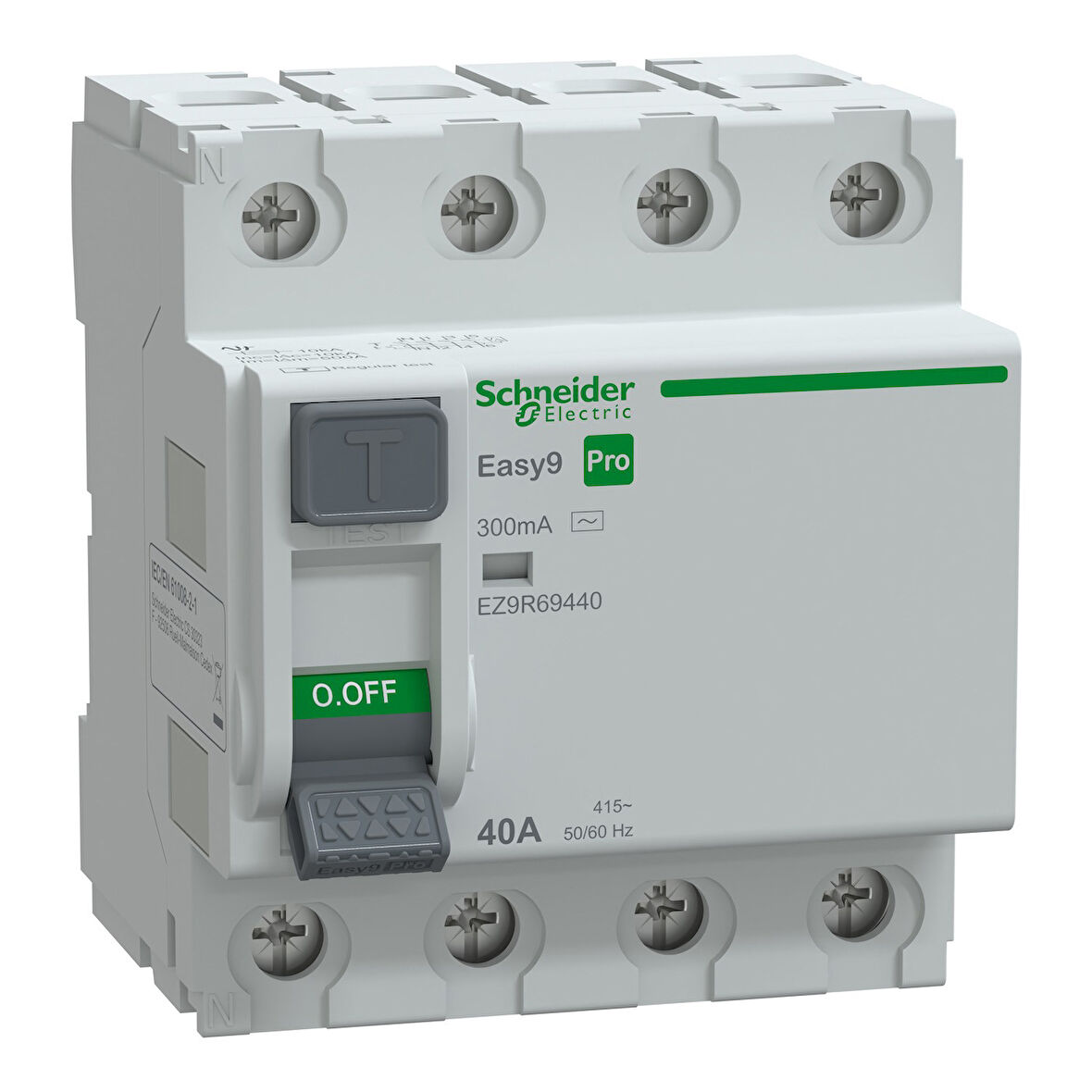 Schneider Pro 4 Faz 40A 300 mA Ac Kaçak Akım-EZ9R69440