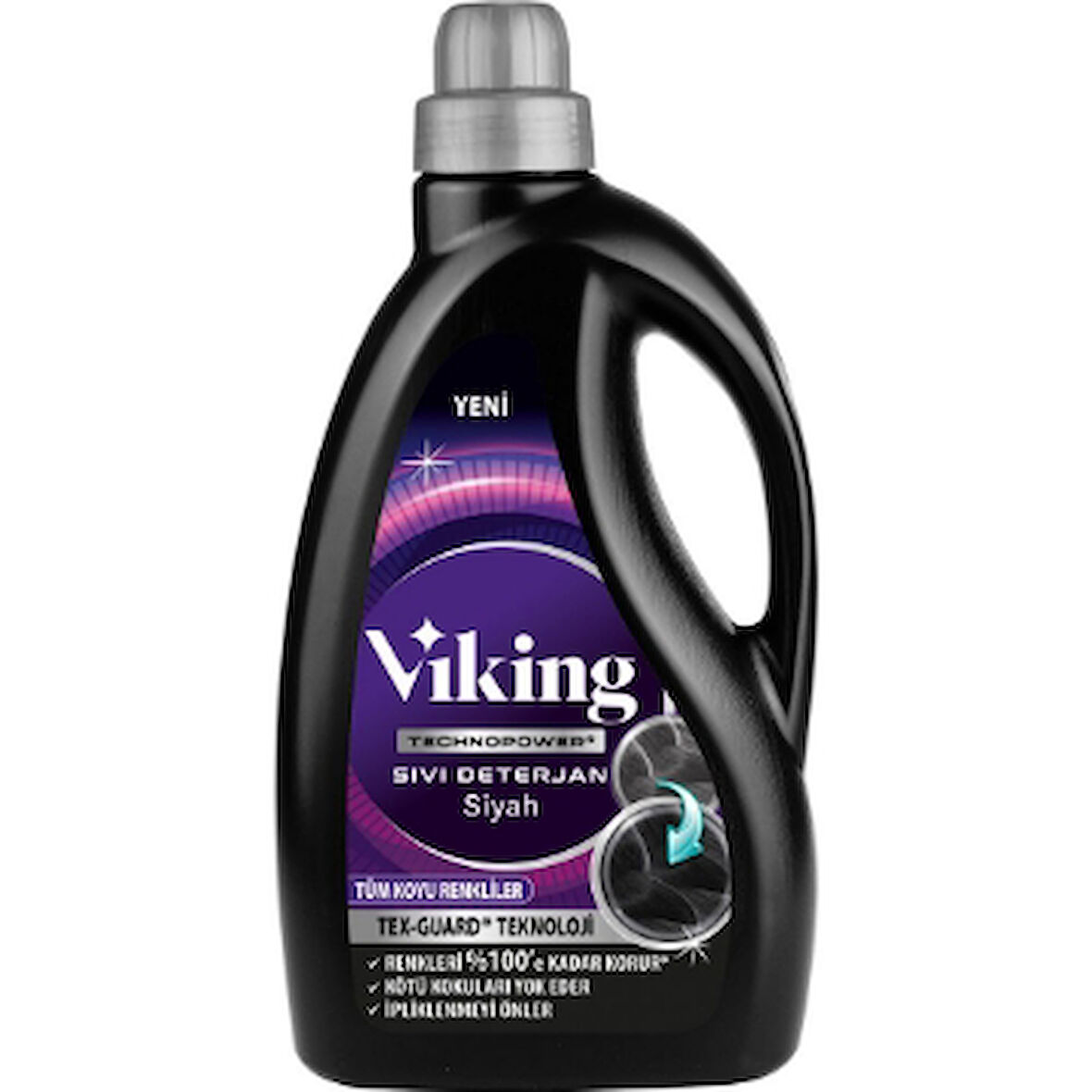 Viking Sıvı Çamaşır Deterjanı 2700ml Simsiyah 45w 1 Adet