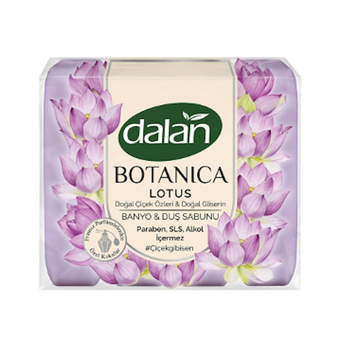 Dalan Sab. Banyo Botanica 4x150g Lotus 1 Adet