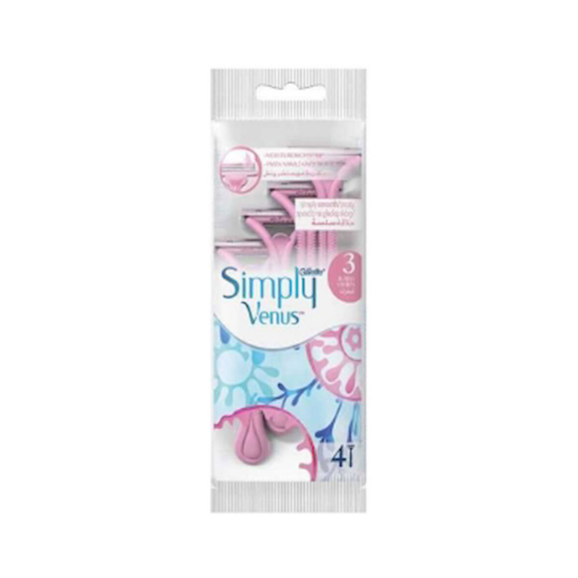 Gillette Venüs Simply-3 4'Lü Poşet 1 Adet