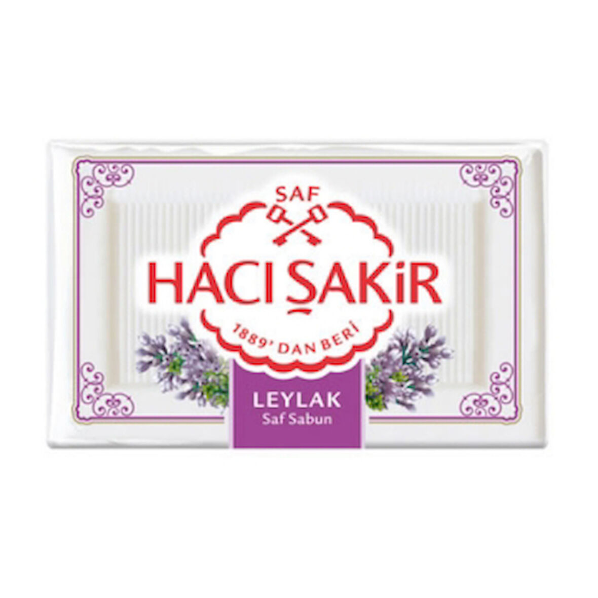 Hacı Şakir Kalıp Sabun Leylak 4x150g 1 Adet