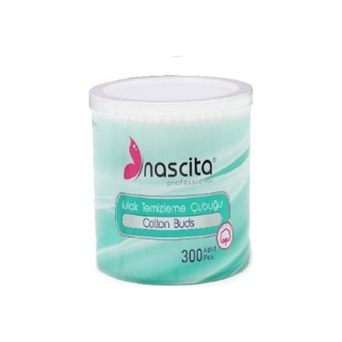 Nascita Kulak Temizleme Pamuğu 300'Lü 1 Adet