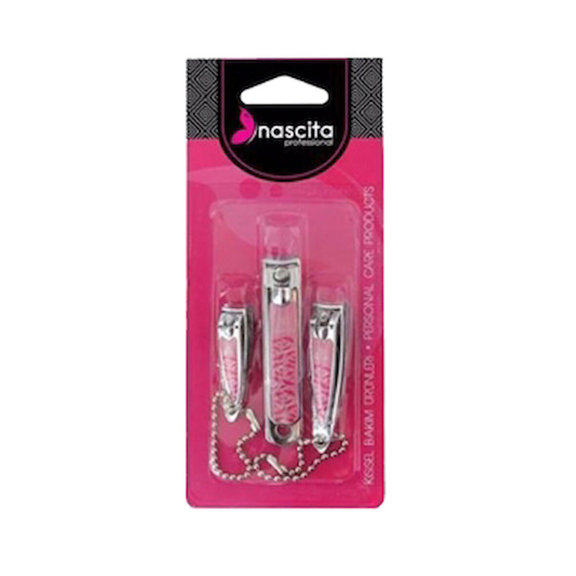 Nascita Tırnak Makası Seti El Desenli 3'Lü 1 Adet