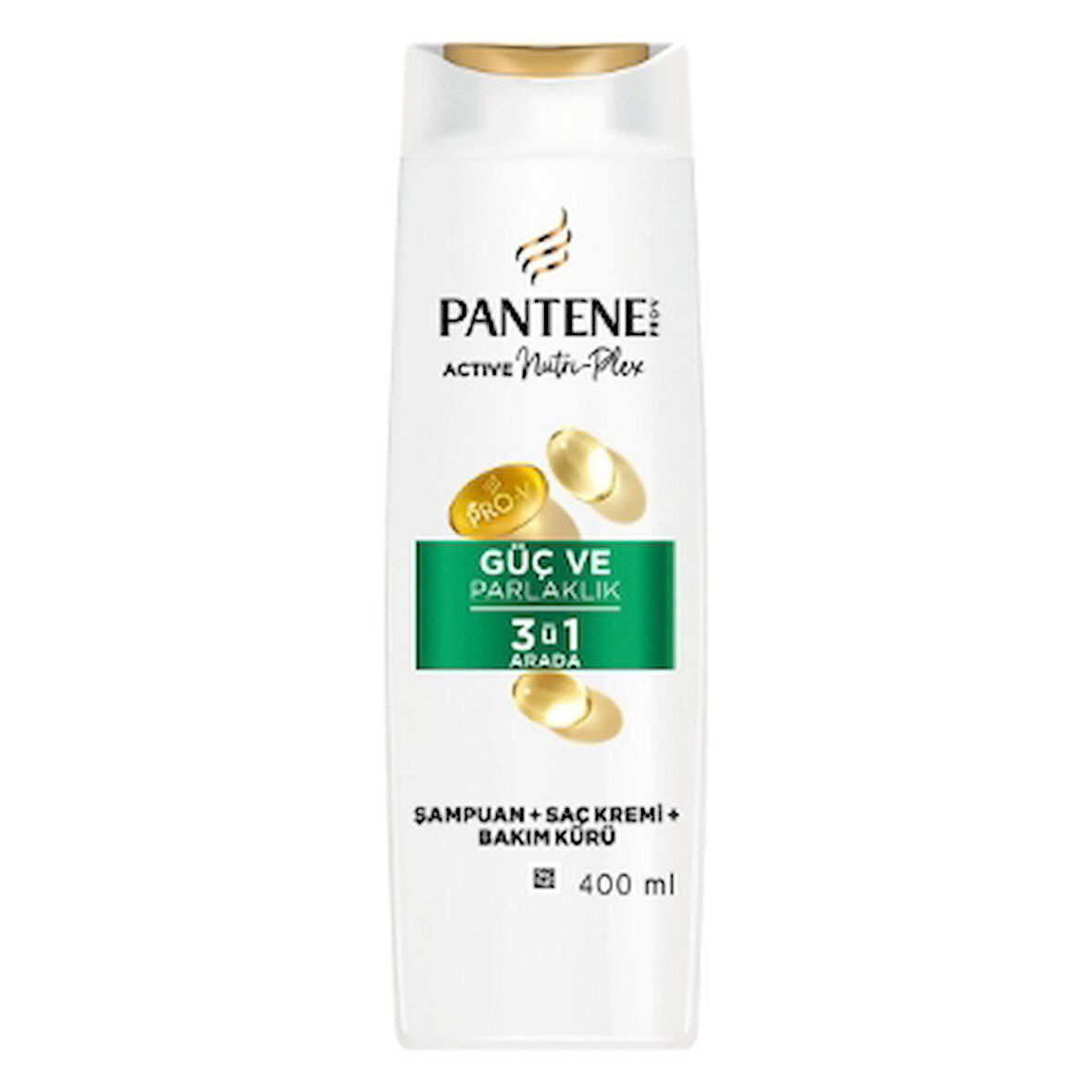 Pantene Samp. 400ml Guclu&Parlaklik 3in1 1 Adet