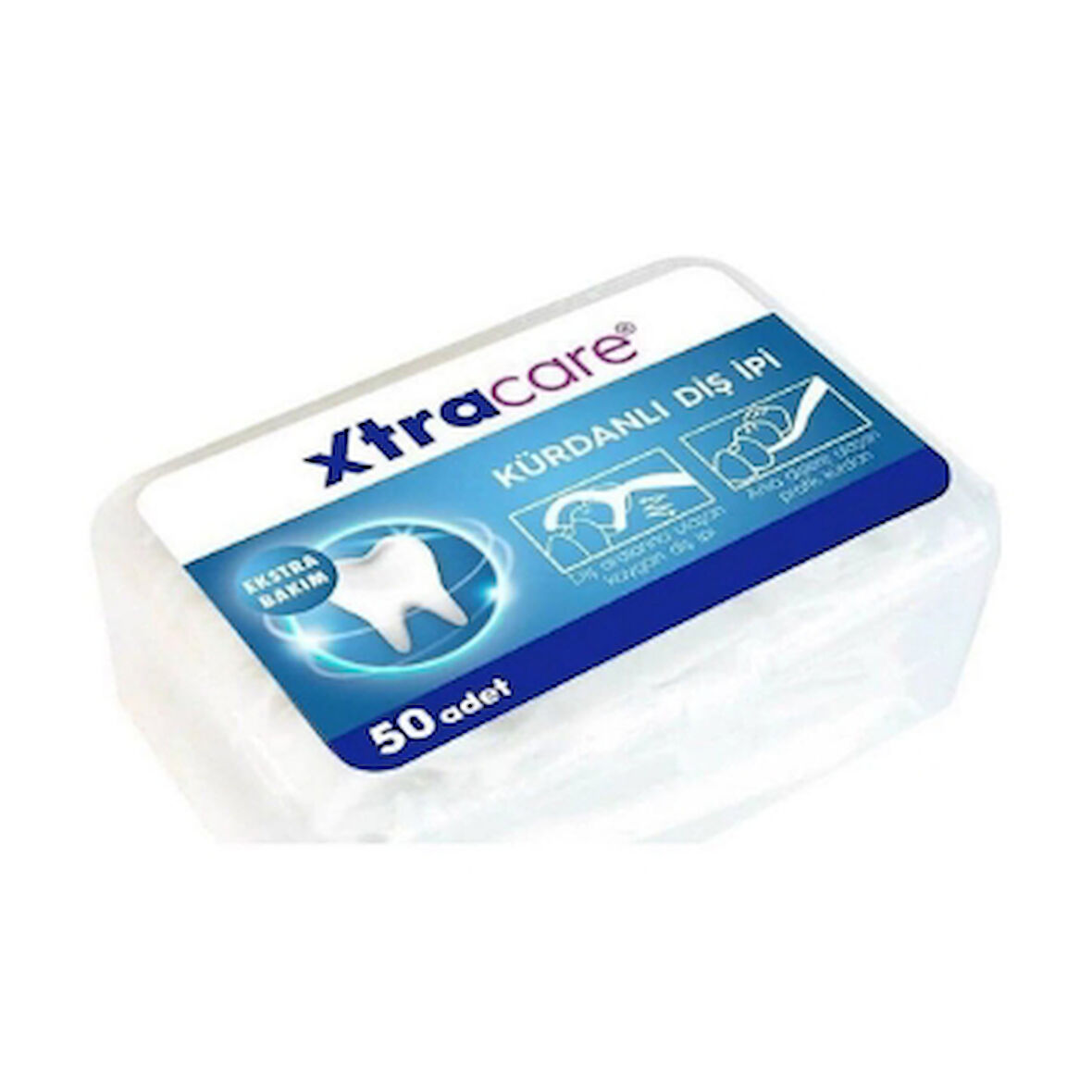 Xtracare Diş İpi Kürdanlı 50'Li 1 Adet