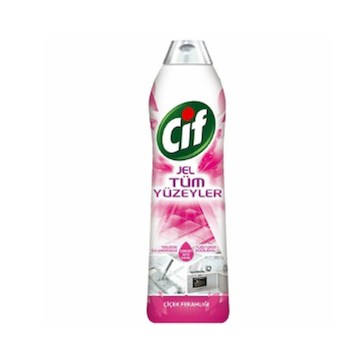 Cif Jel Tüm Yüzeyler 750ml Çiçek Ferahlığı 2 Adet