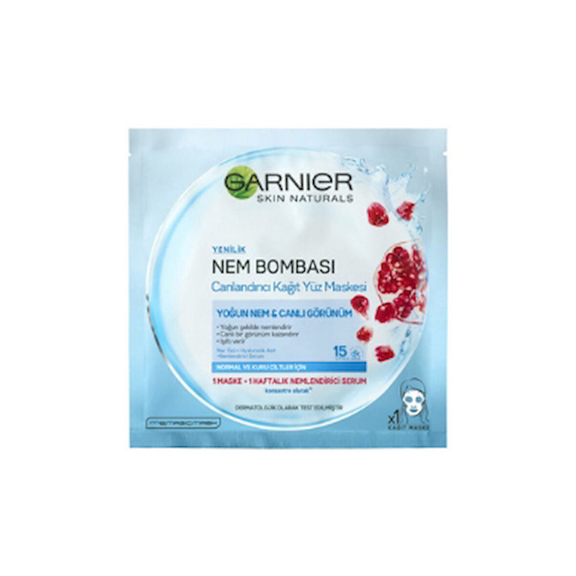 Garnier Nem Bombası Canlandırıcı Nar Özü 2 Adet