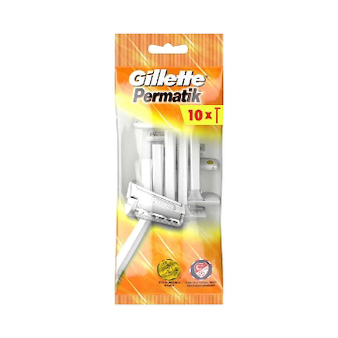 Gillette Permatik 10'Lu Poşet 2 Adet