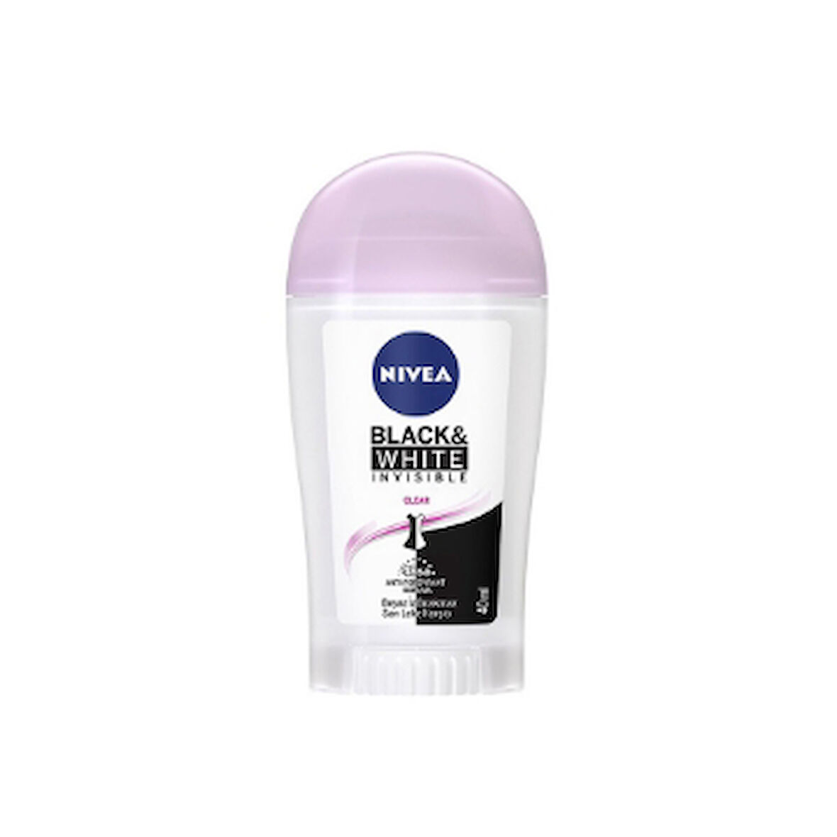 Nivea Deo Stick 50ml Women Invısıble B&W Clear 2 Adet