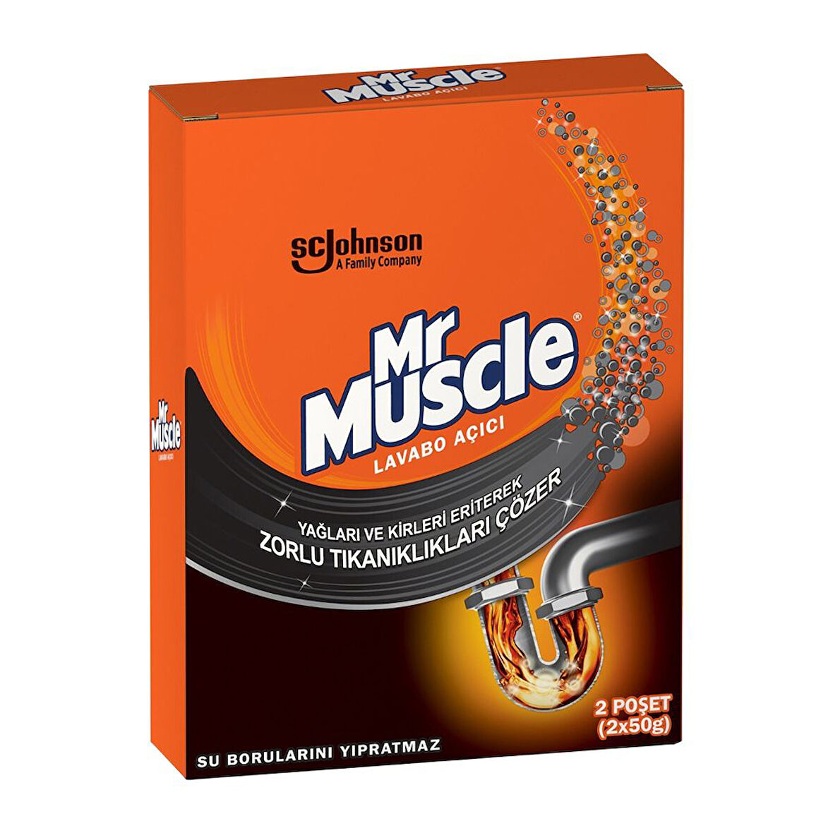 Mr.Muscle Lavabo Acici 2x50g Granul 2 Adet