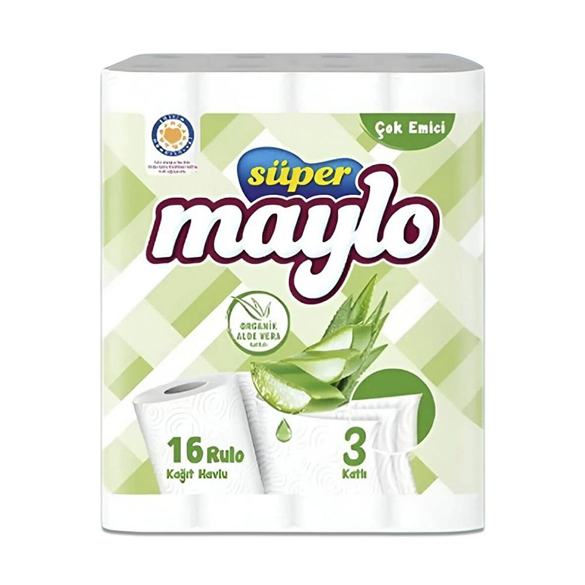 Maylo Havlu 16'Li 3 Katli Aloe Vera 2 Adet