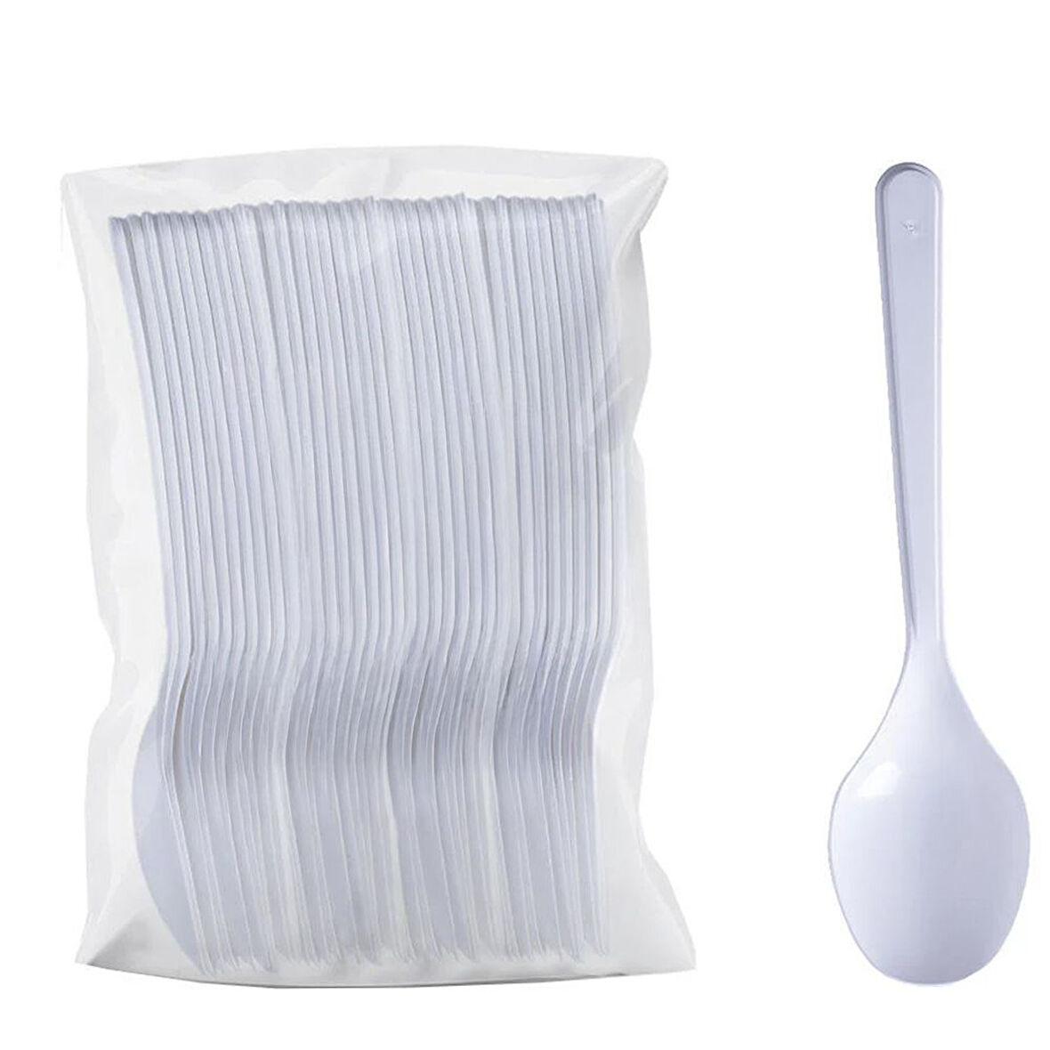 Uplass Plastik Luks Kasik 50'Li 2 Adet