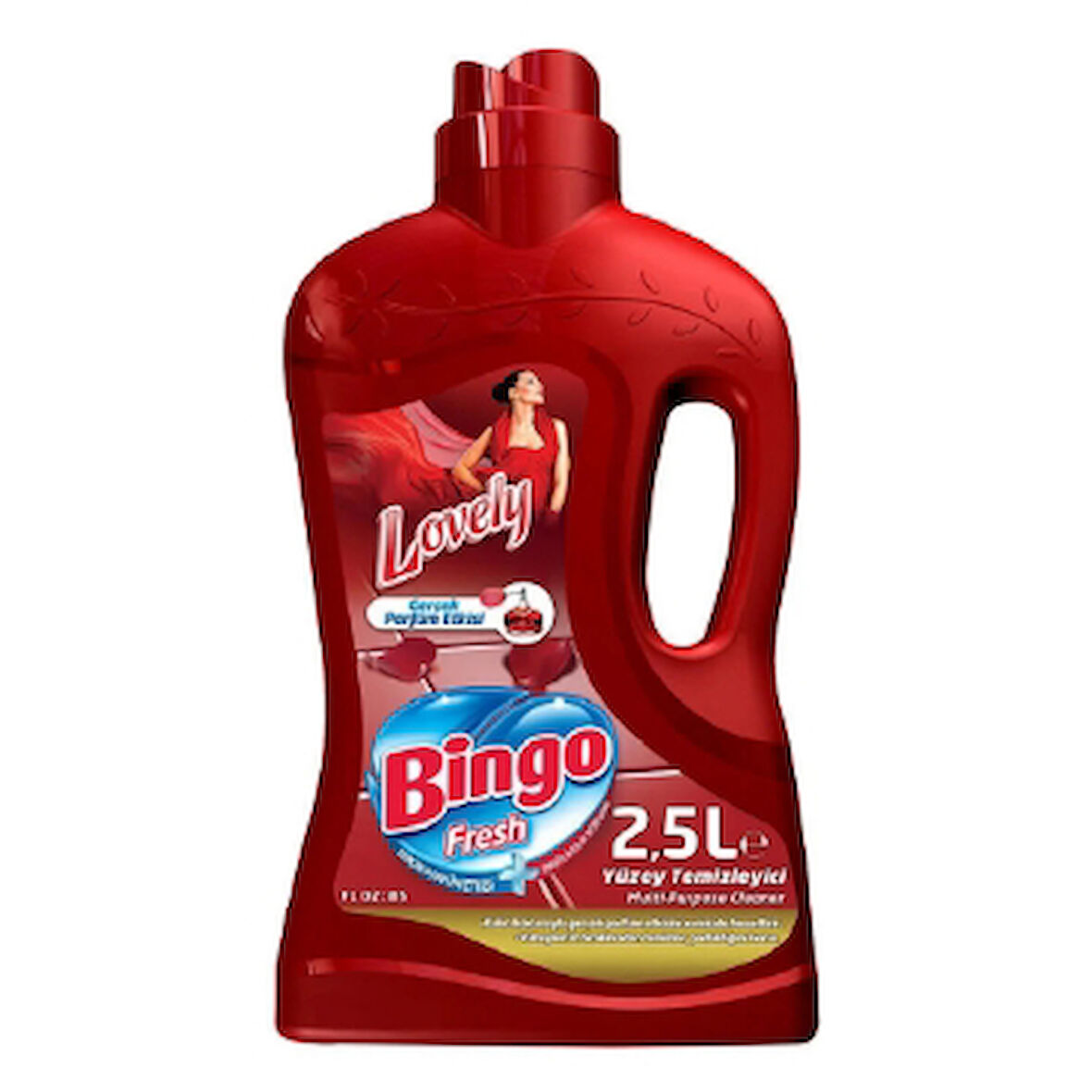 Bingo Fresh Yüzey Temizleyici 2,5l Lovely 3 Adet