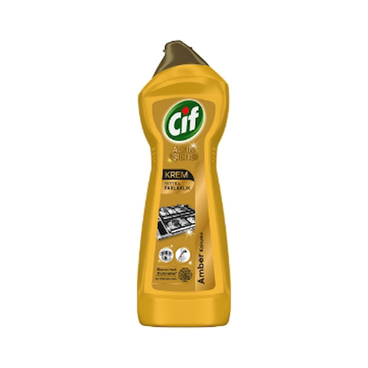 Cif Krem 750 Ml. Altın Işıltısı Gold 3 Adet