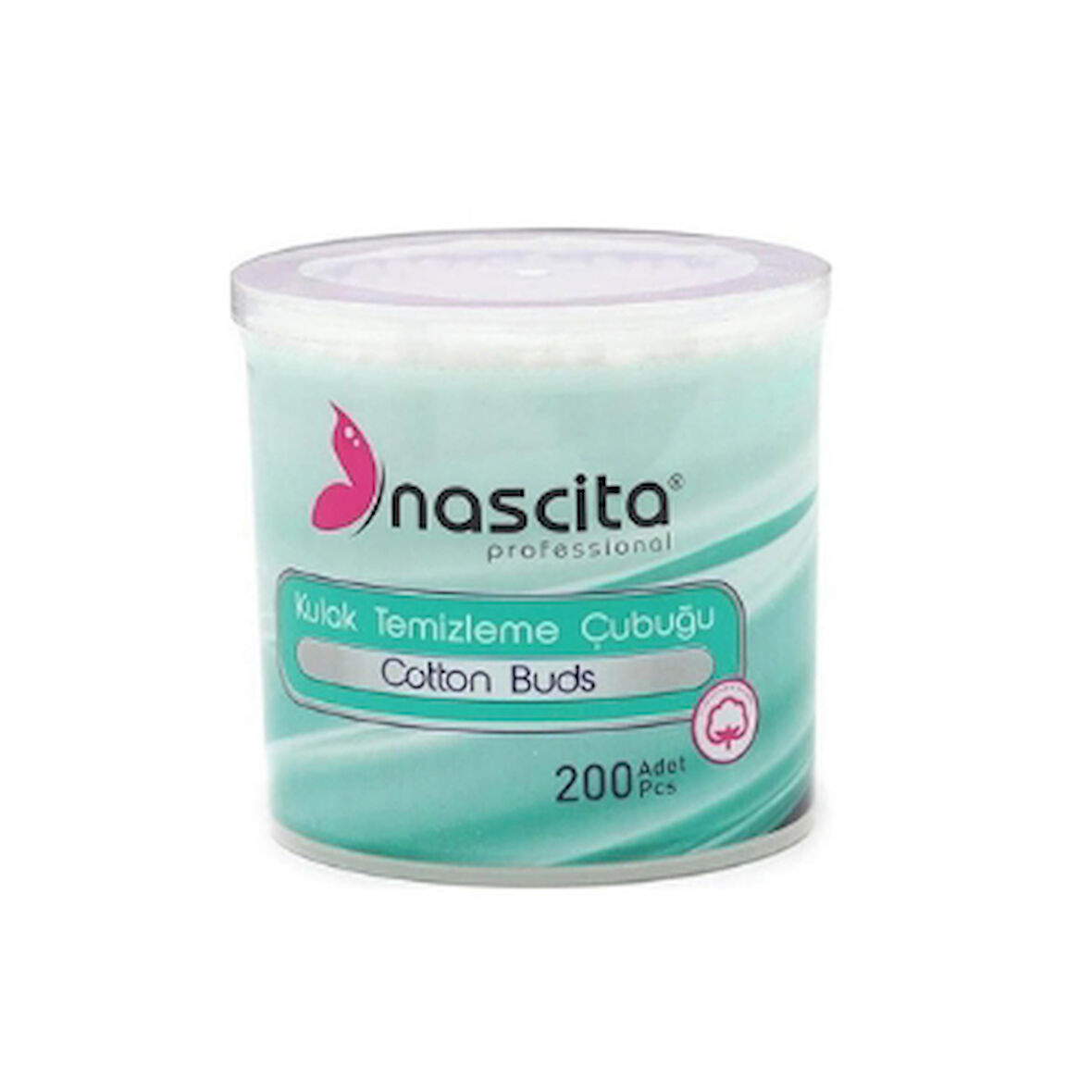 Nascita Kulak Temizleme Pamuğu 200'Lü 3 Adet