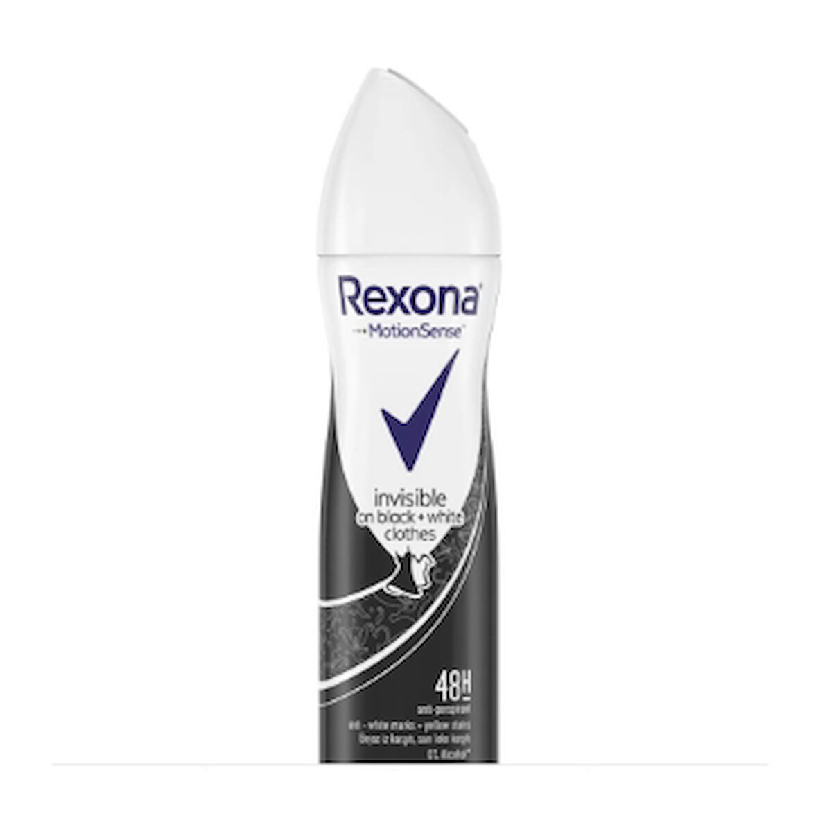 Rexona Deo 150ml Women Invisible Black White 3 Adet
