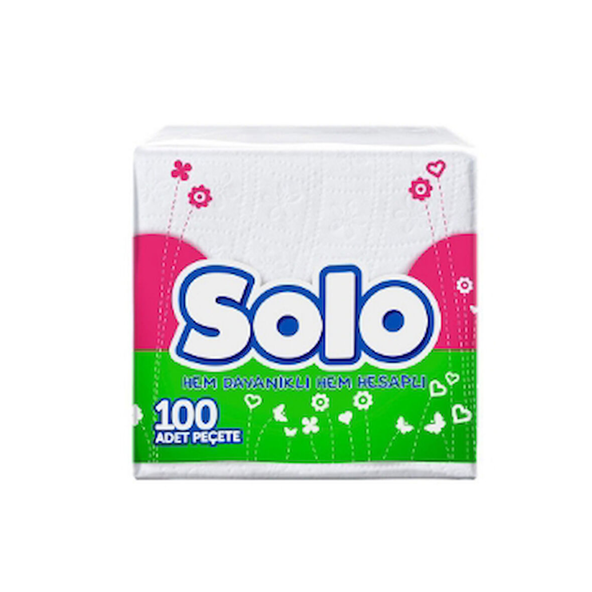 Solo Peçete 100'Lü 3 Adet