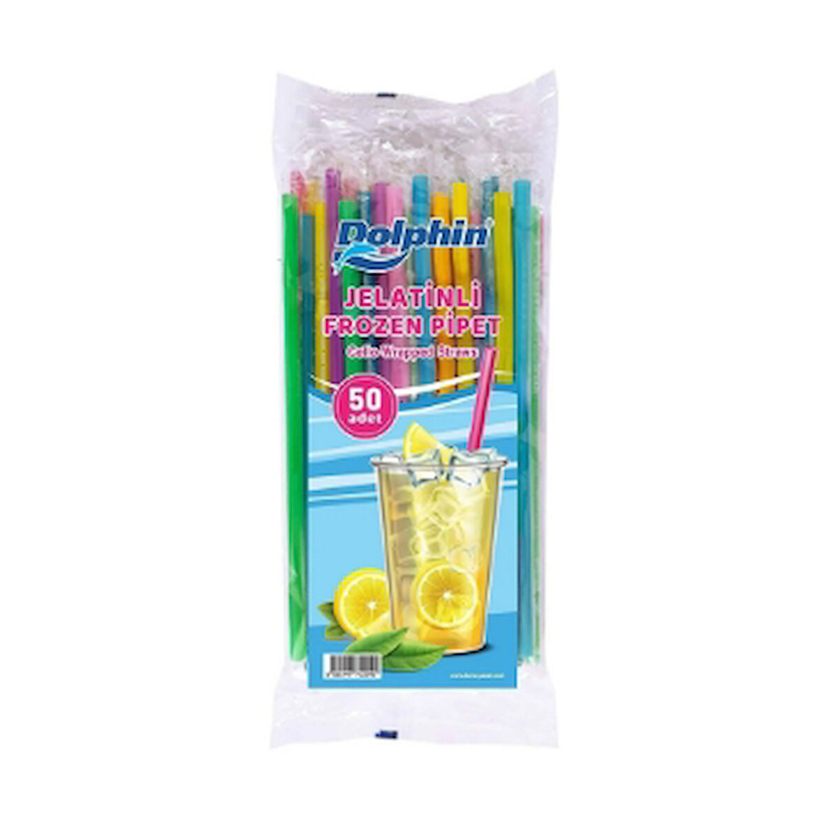 Dolphin Neon Pipet 225'Li 3 Adet