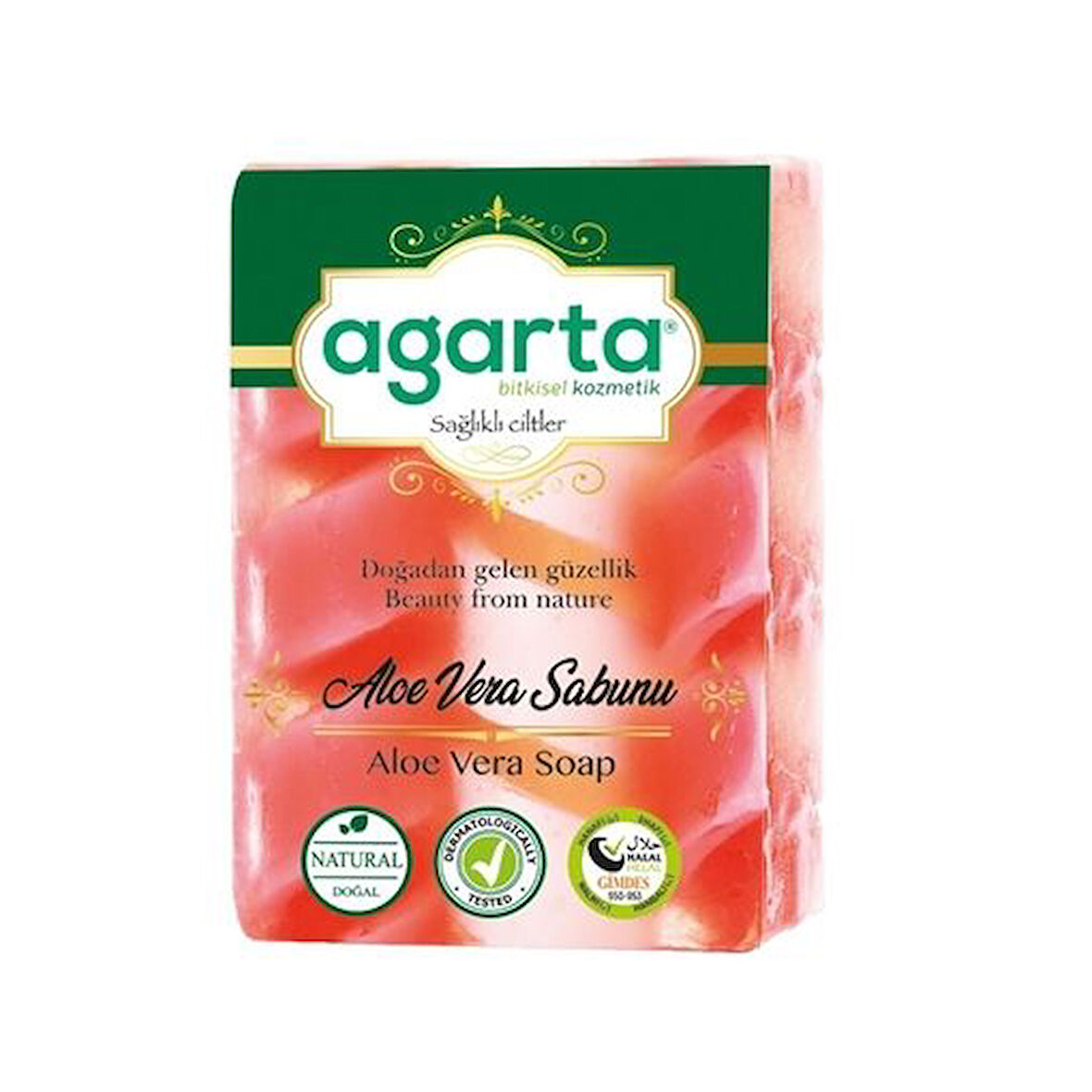Agarta Sabun El Yapımı Aloe Vera 150g 3 Adet