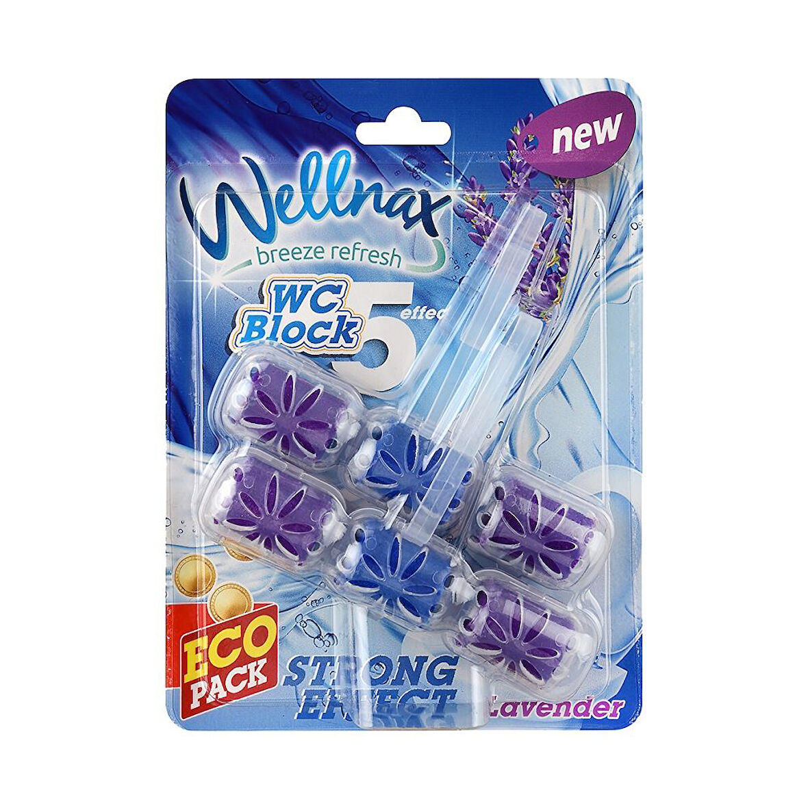 Wellnax Wc Blok 2x57g Lavanta 3 Adet