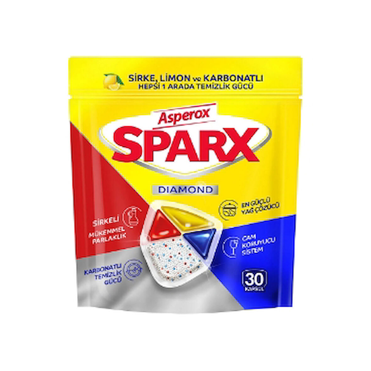 Asperox Sparx Kapsül Diamond 30'Lu 4 Adet