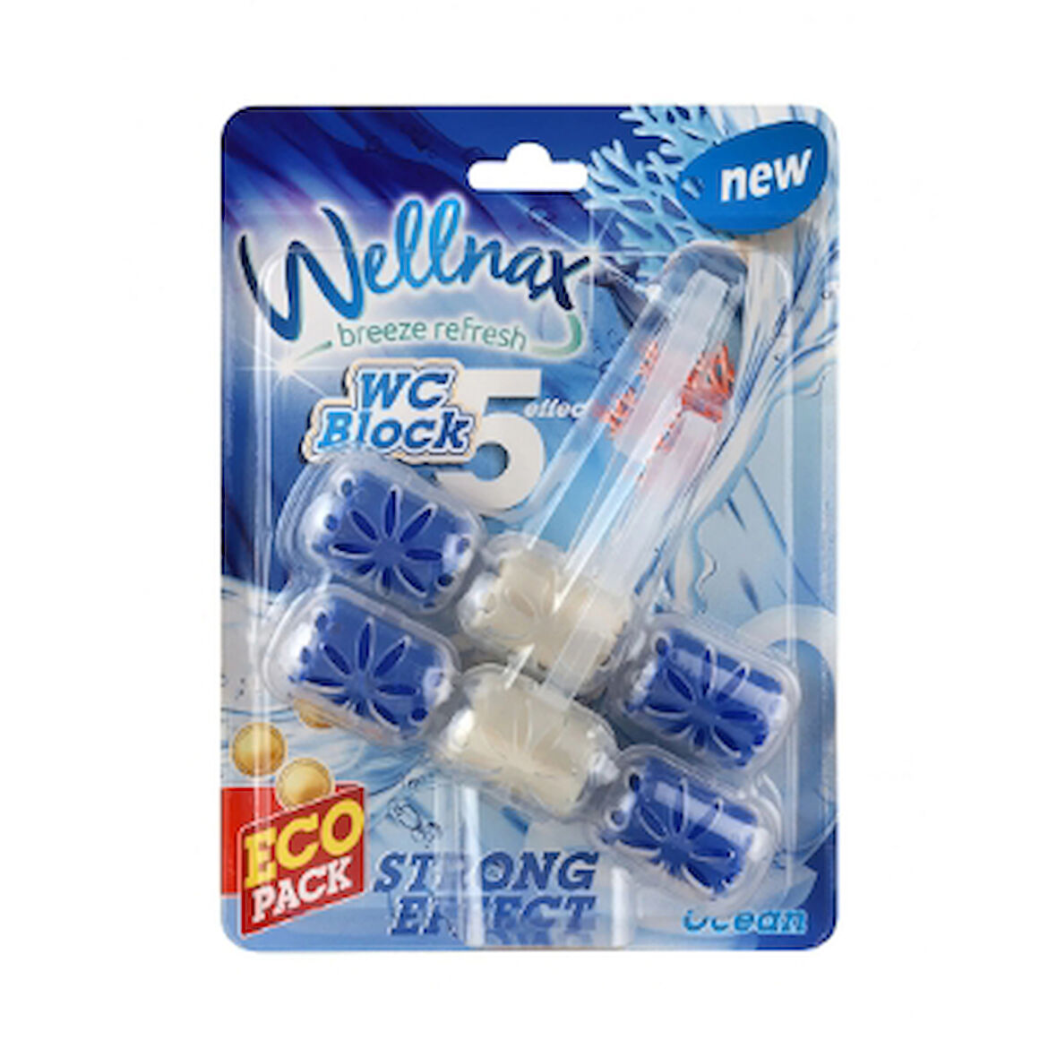 Wellnax Wc Blok 2x57g Okyanus 4 Adet