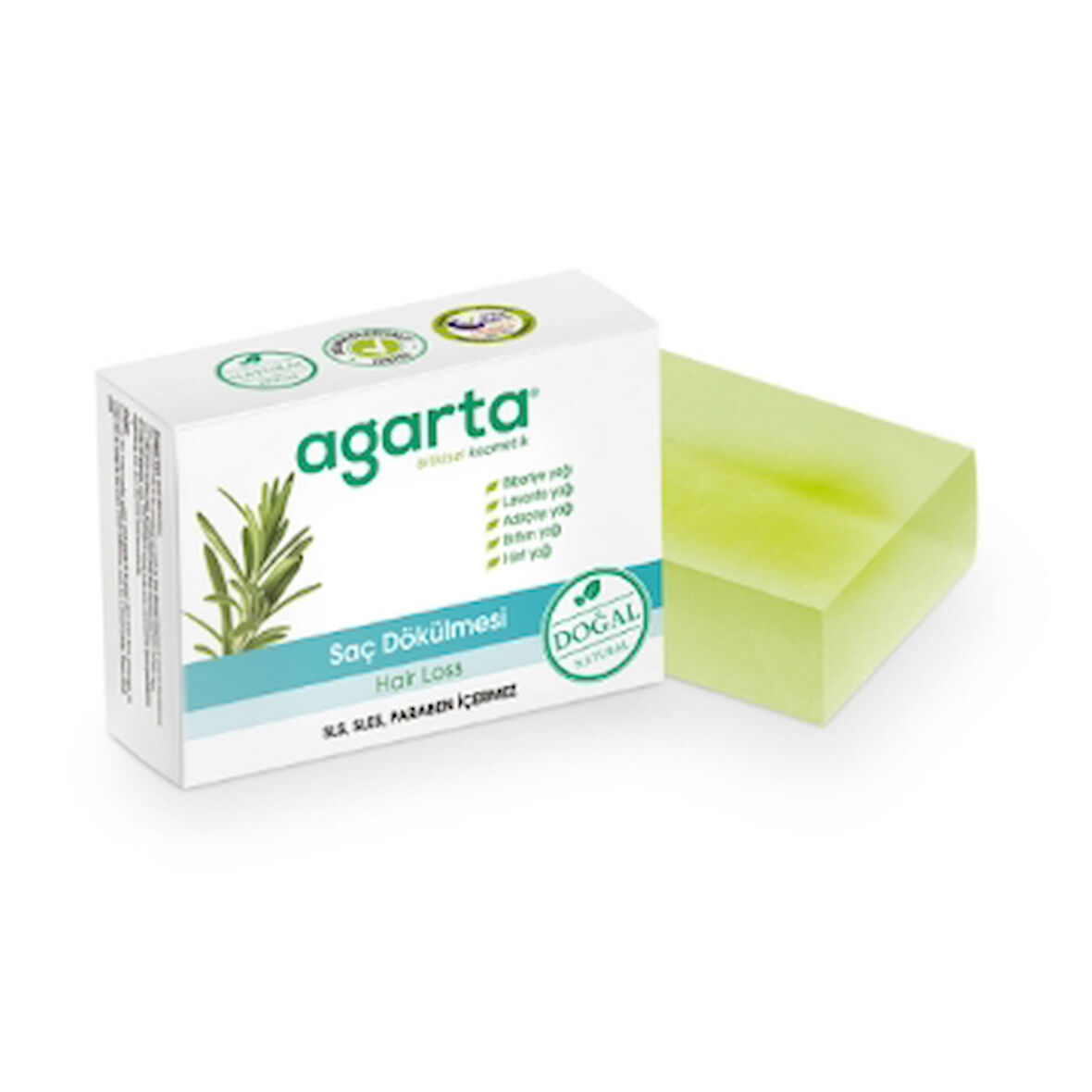 Agarta Sabun Cilt Bakımı Saç Dökülmesi Ve Kepek 150g 4 Adet