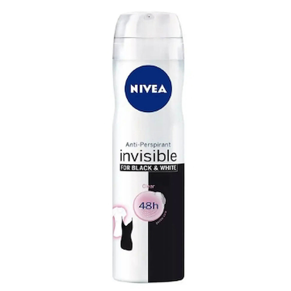 Nivea Deo 150ml Women Invisible B&W Pure 4 Adet