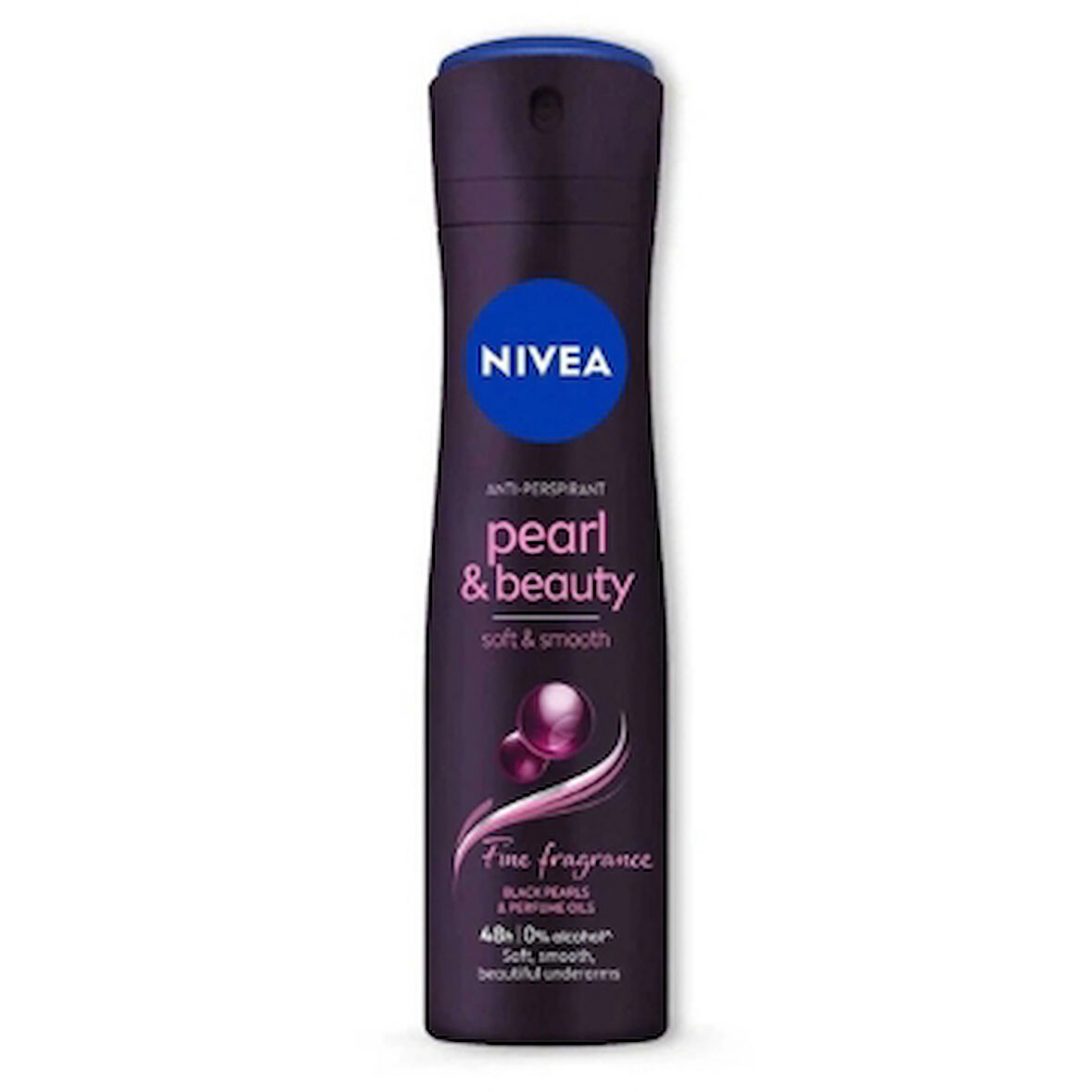 Nivea Deo 150ml Women Pearl Beauty Fine Black 4 Adet