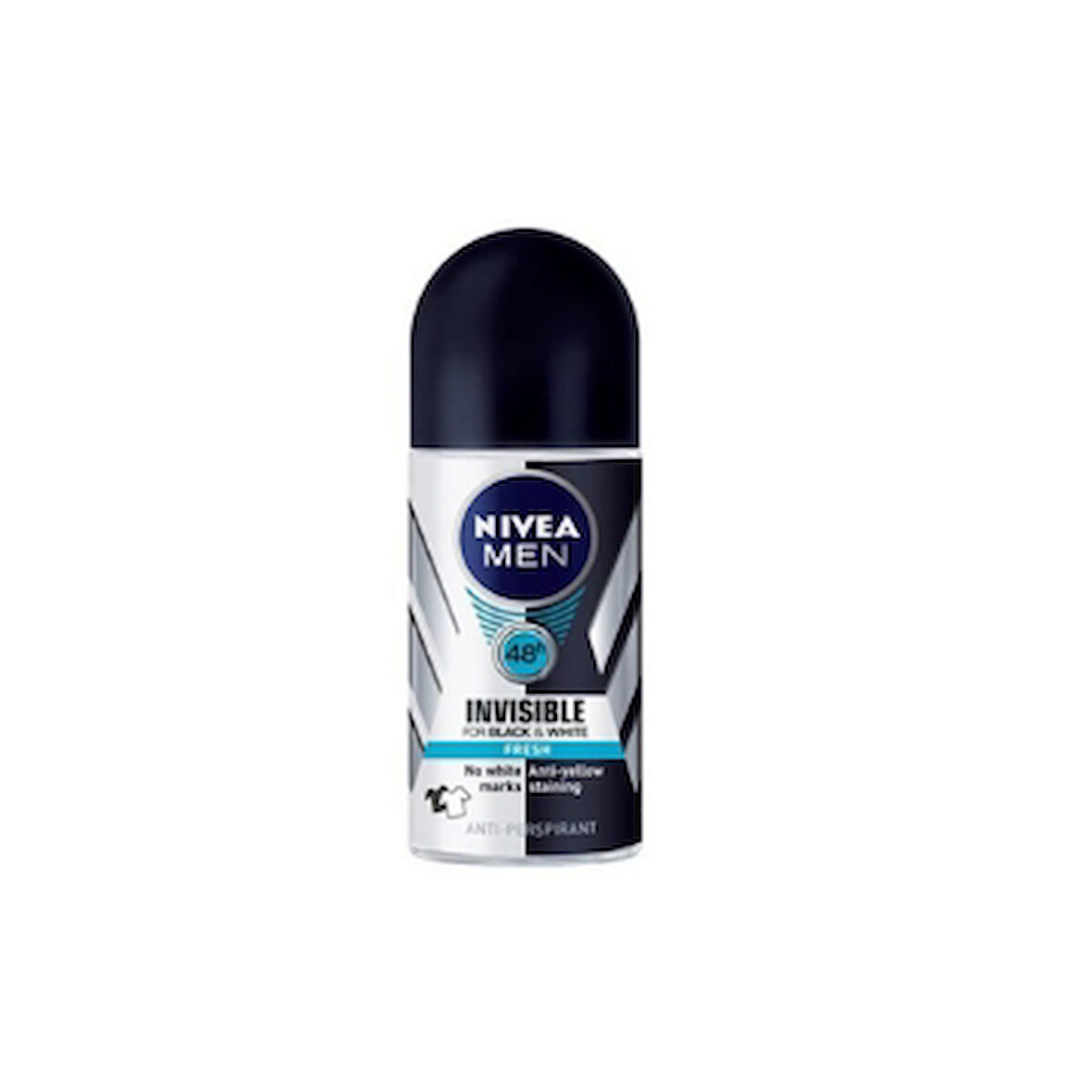 Nivea Deo Roll-On 50ml Men İnvisible B&W Fresh 4 Adet