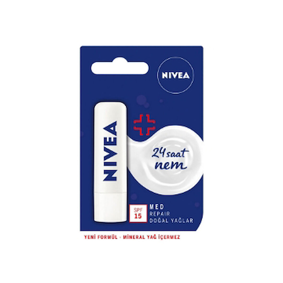 Nivea Lip Stick 4,8g Med Repair Dudak Kremi 4 Adet