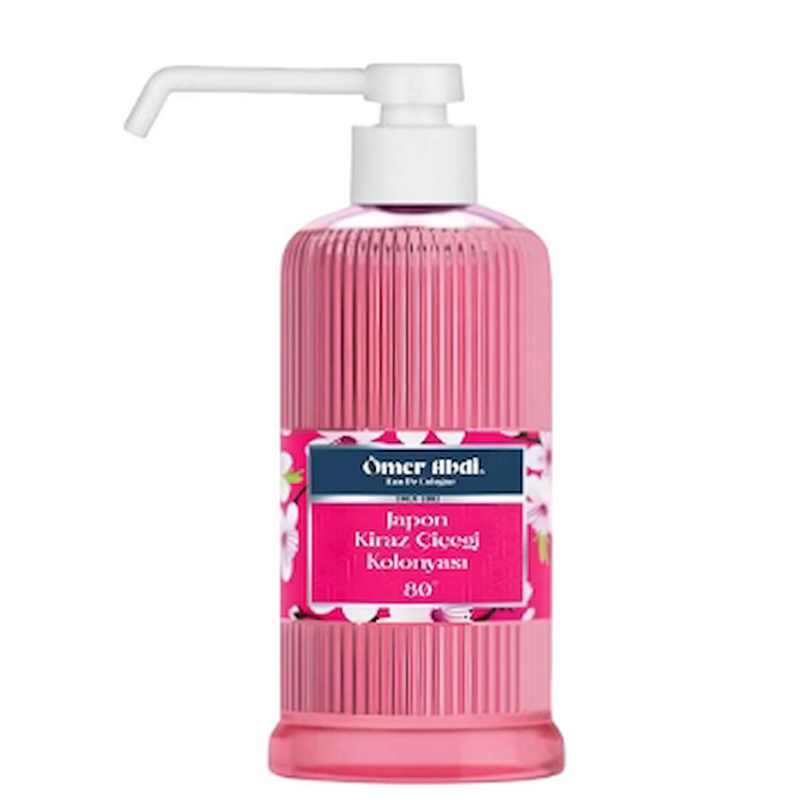 Ömer Abdi Kolonya 750ml Japon Kiraz Çiçeği Pompalı 4 Adet