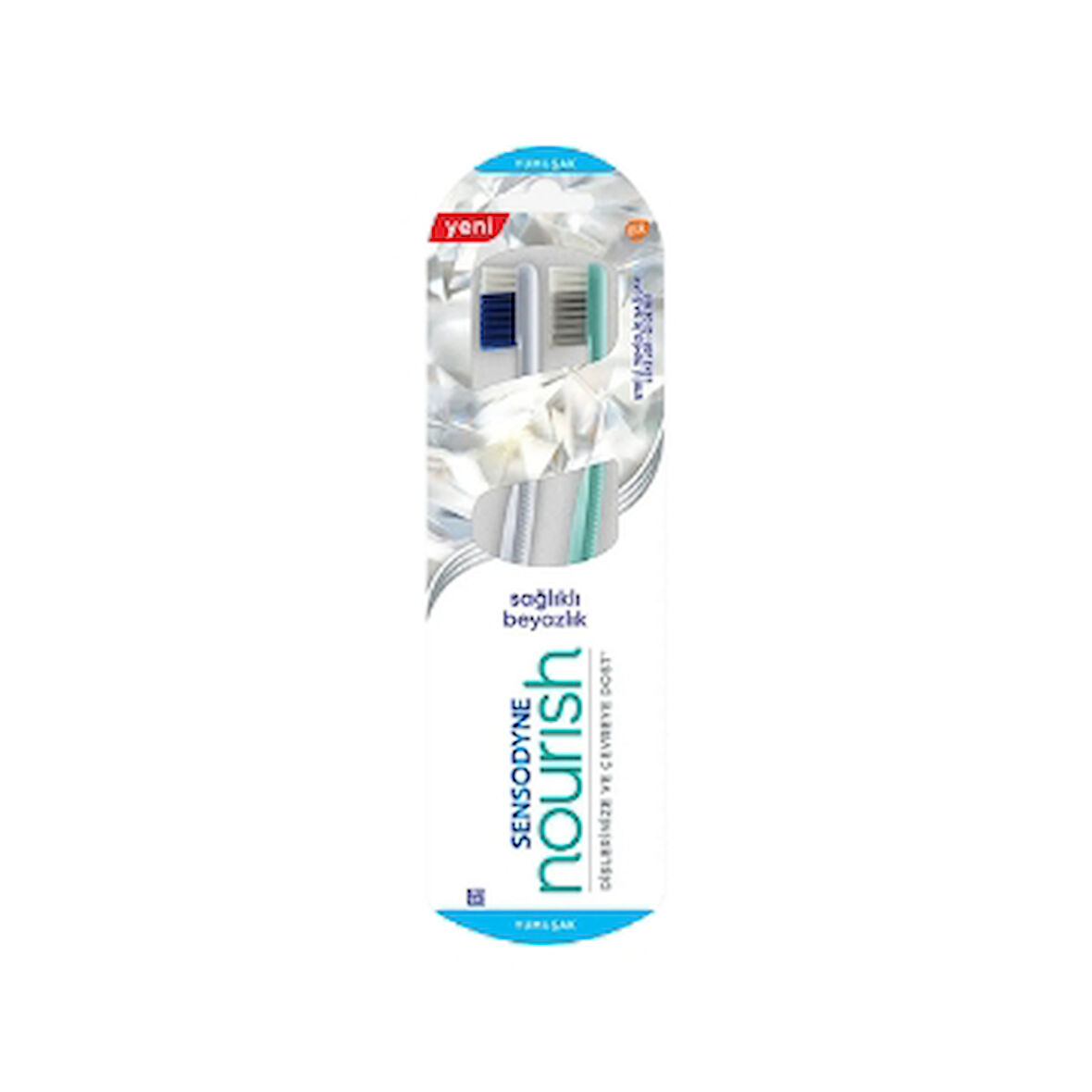 Sensodyne Diş Fırçası Nourish Sağlam Beyazlık 1+1 Soft 4 Adet
