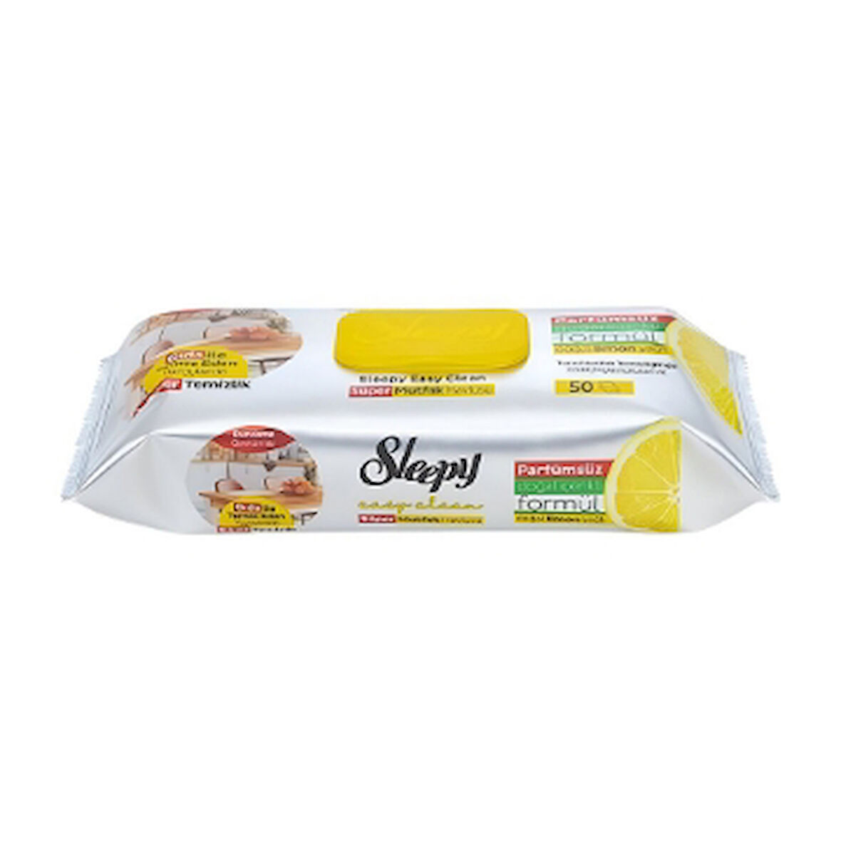 Sleepy Mutfak Havlusu 50'Li Limon 4 Adet