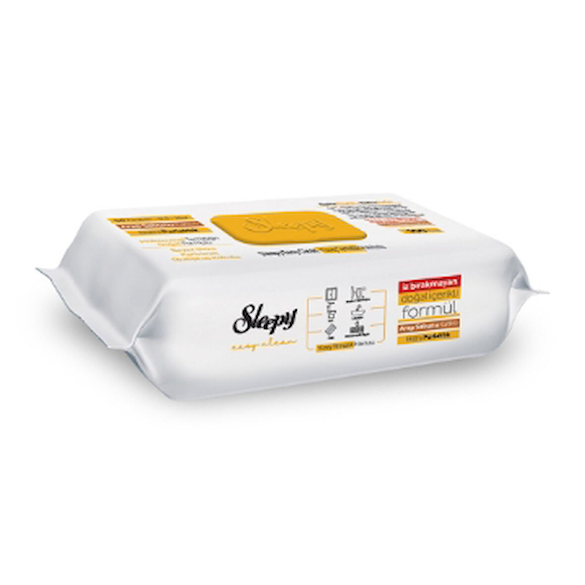 Sleepy Yüzey Temizleme Havlusu 100'Lü Arap Sabunlu 4 Adet