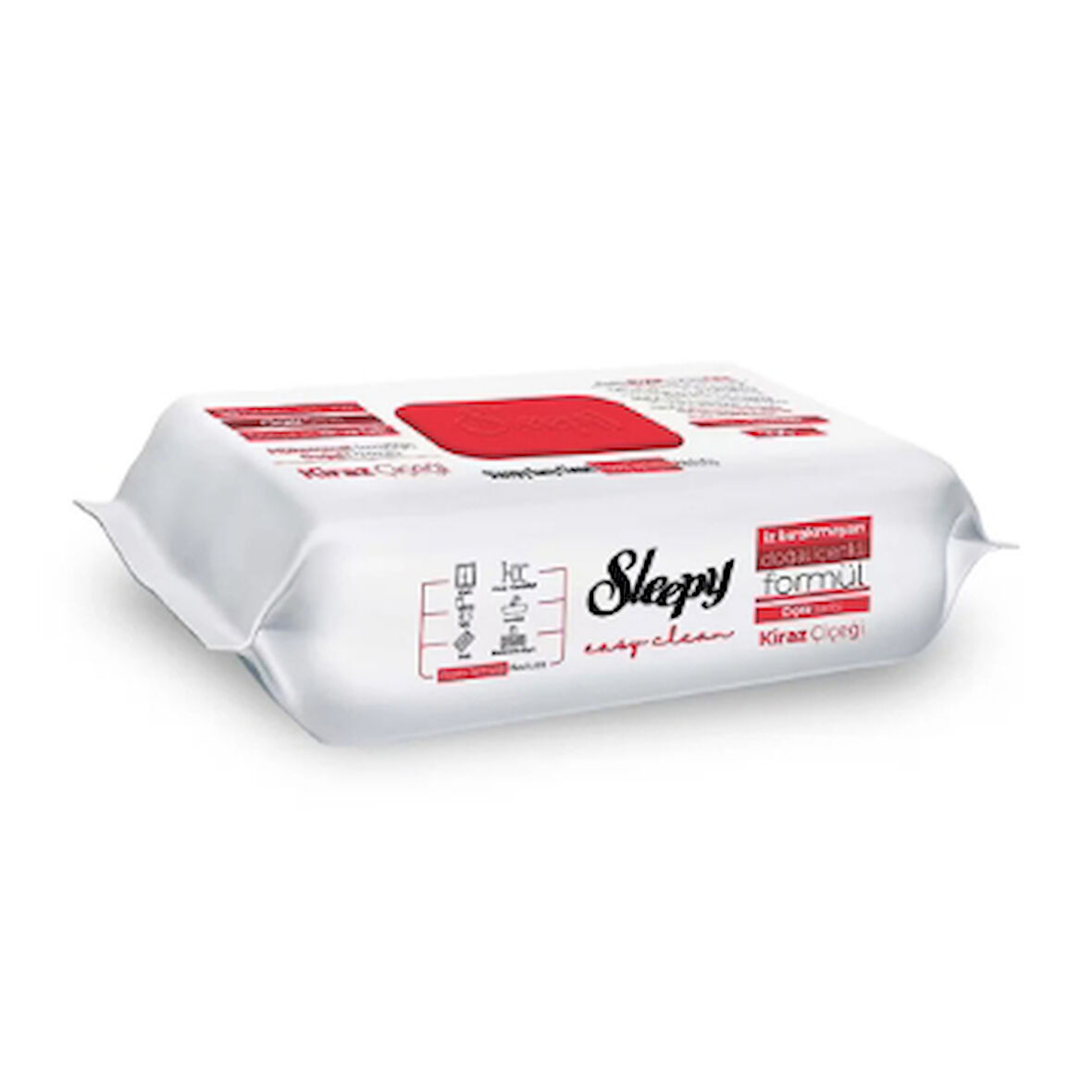 Sleepy Yüzey Temizleme Havlusu 100'Lü Kiraz Çiçeği 4 Adet