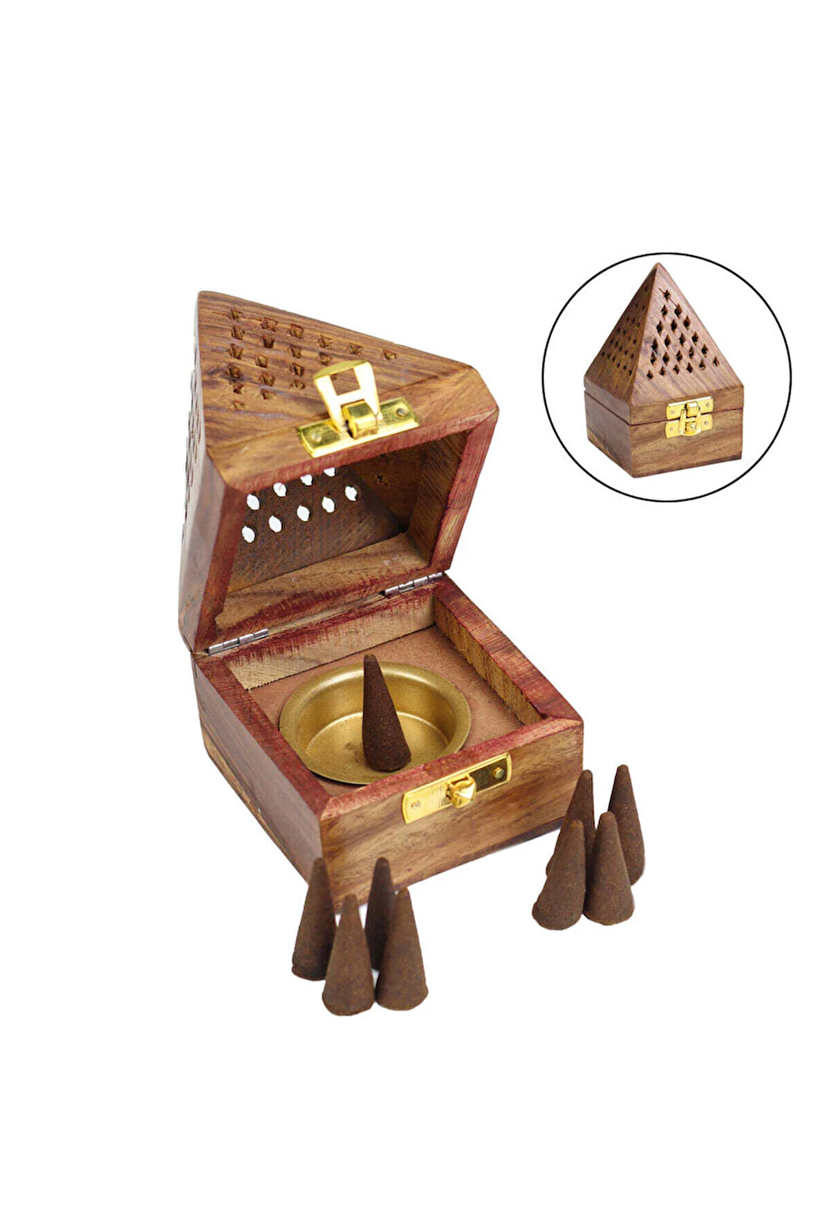 Ahşap Konik Tütsülük