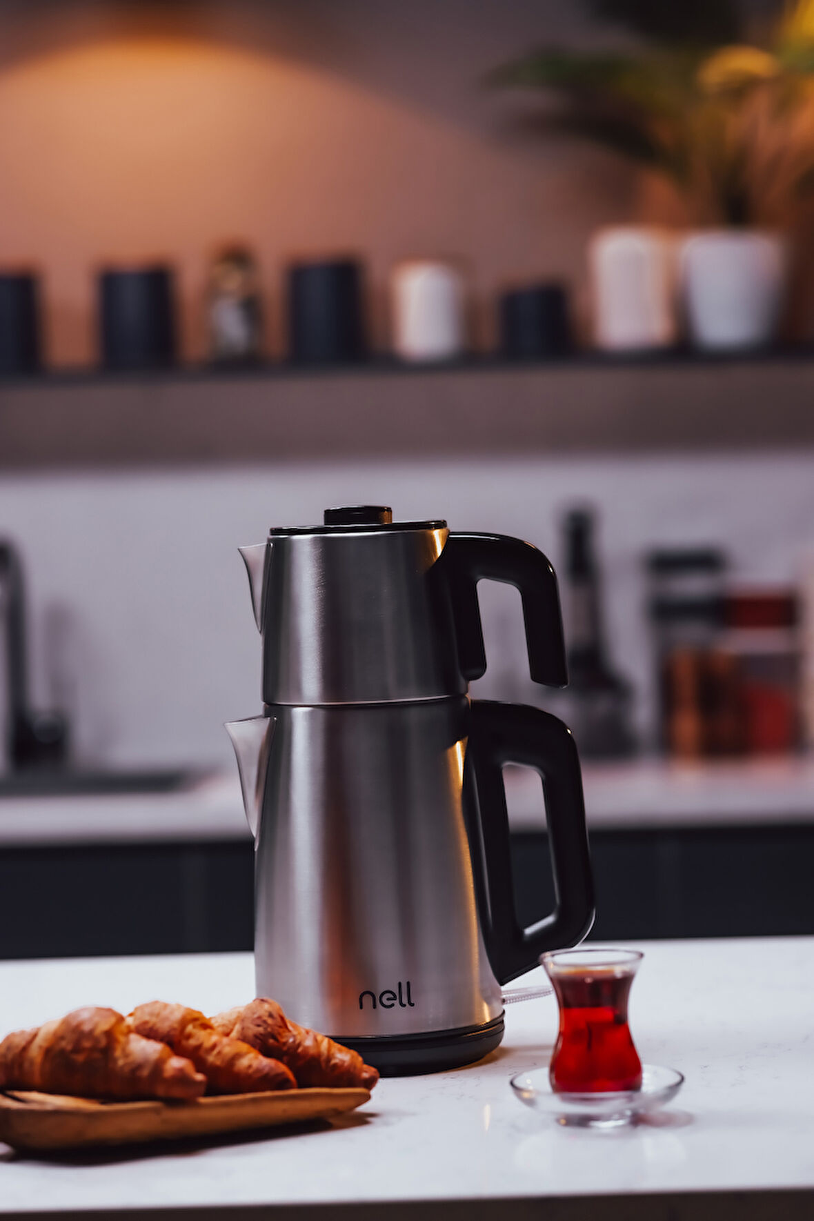 Nell IH9945 Çay Makinesi ÇELİK Demlik